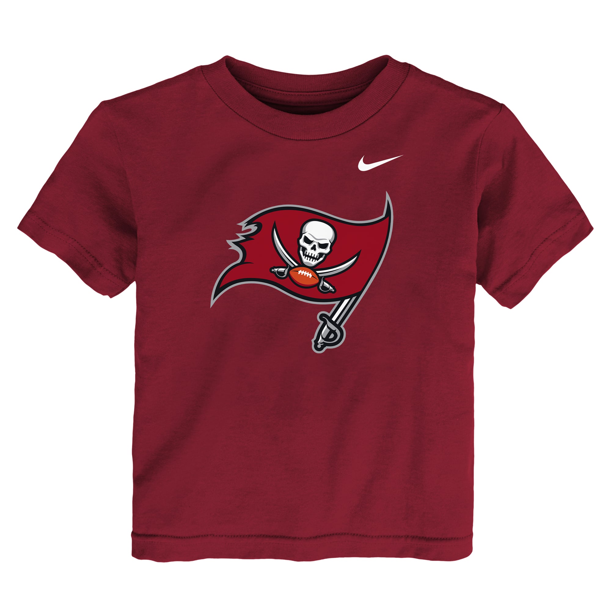 T-shirt Nike rouge pour tout-petit avec logo des Buccaneers de Tampa Bay