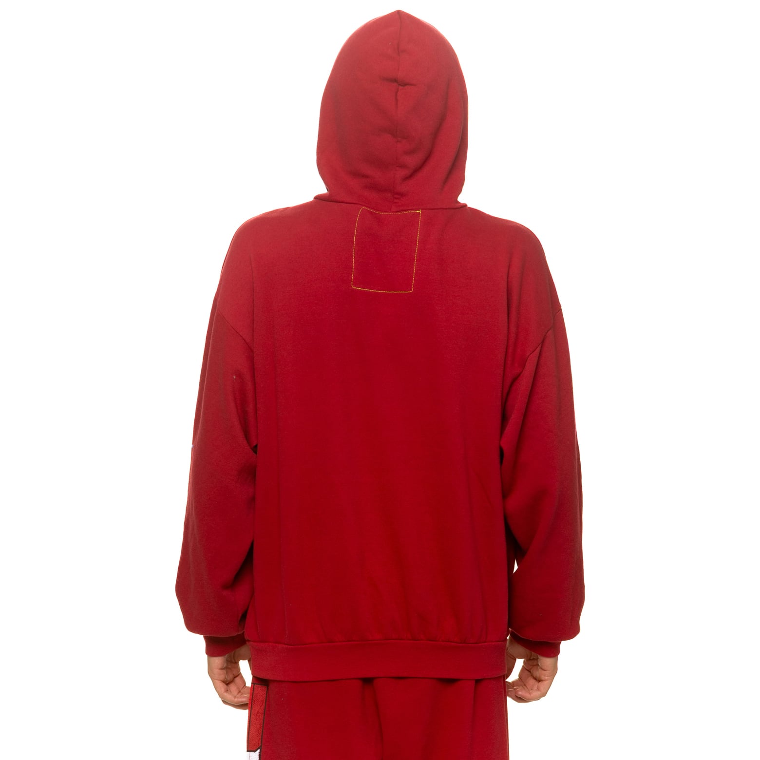 Sweat à capuche unisexe Aviator Nation rouge Tampa Bay Buccaneers, coupe décontractée, en mélange de trois matières.
