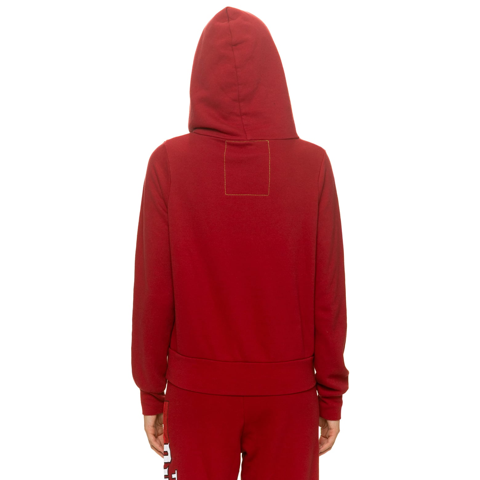 Sweat à capuche unisexe Aviator Nation rouge Tampa Bay Buccaneers en mélange de trois matières, fermeture éclair intégrale