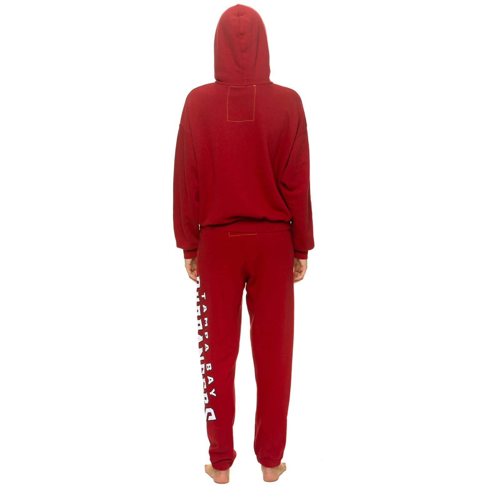 Pantalon de survêtement unisexe Aviator Nation rouge Tampa Bay Buccaneers en mélange trois matières