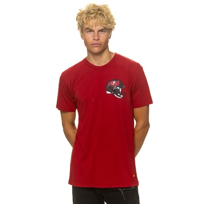 Tampa Bay Buccaneers Aviator Nation Unisex Tri-Blend T-Shirt - Red