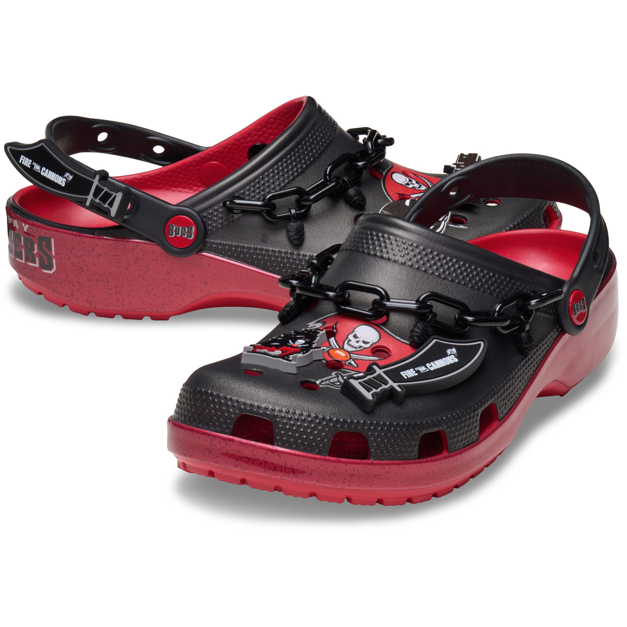 Unisex Crocs  Tampa Bay Buccaneers Classic Clog