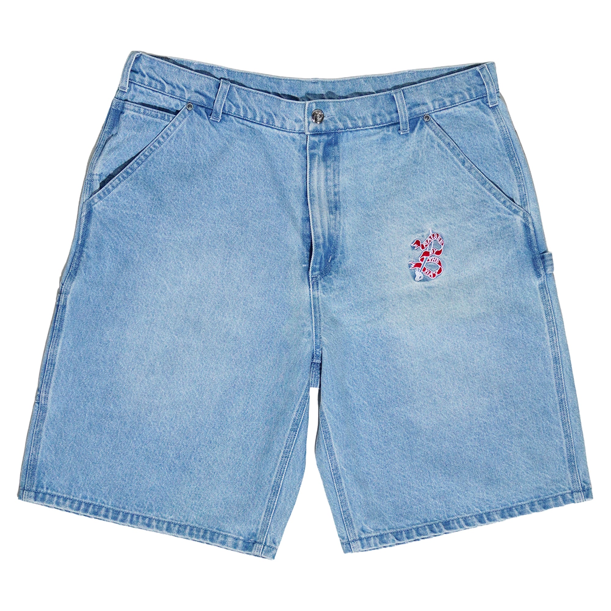 Short unisexe en jean Lafavre Denim Tampa Bay Buccaneers Raised By The