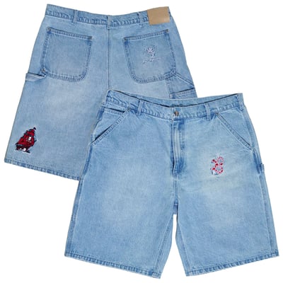 Tampa Bay Buccaneers Lafavre Unisex Raised By The Bay Jorts - Denim