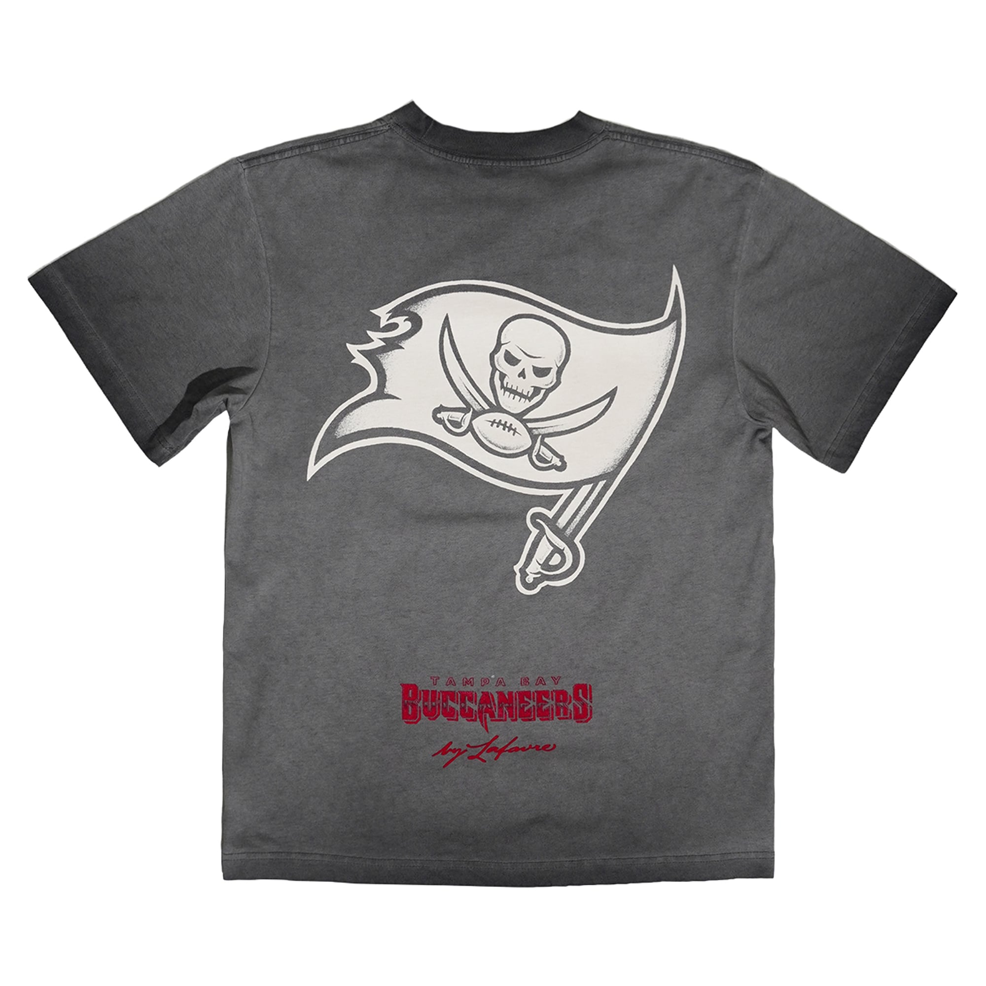 T-shirt unisexe Lafavre Pewter Tampa Bay Buccaneers « Élevé par la baie »