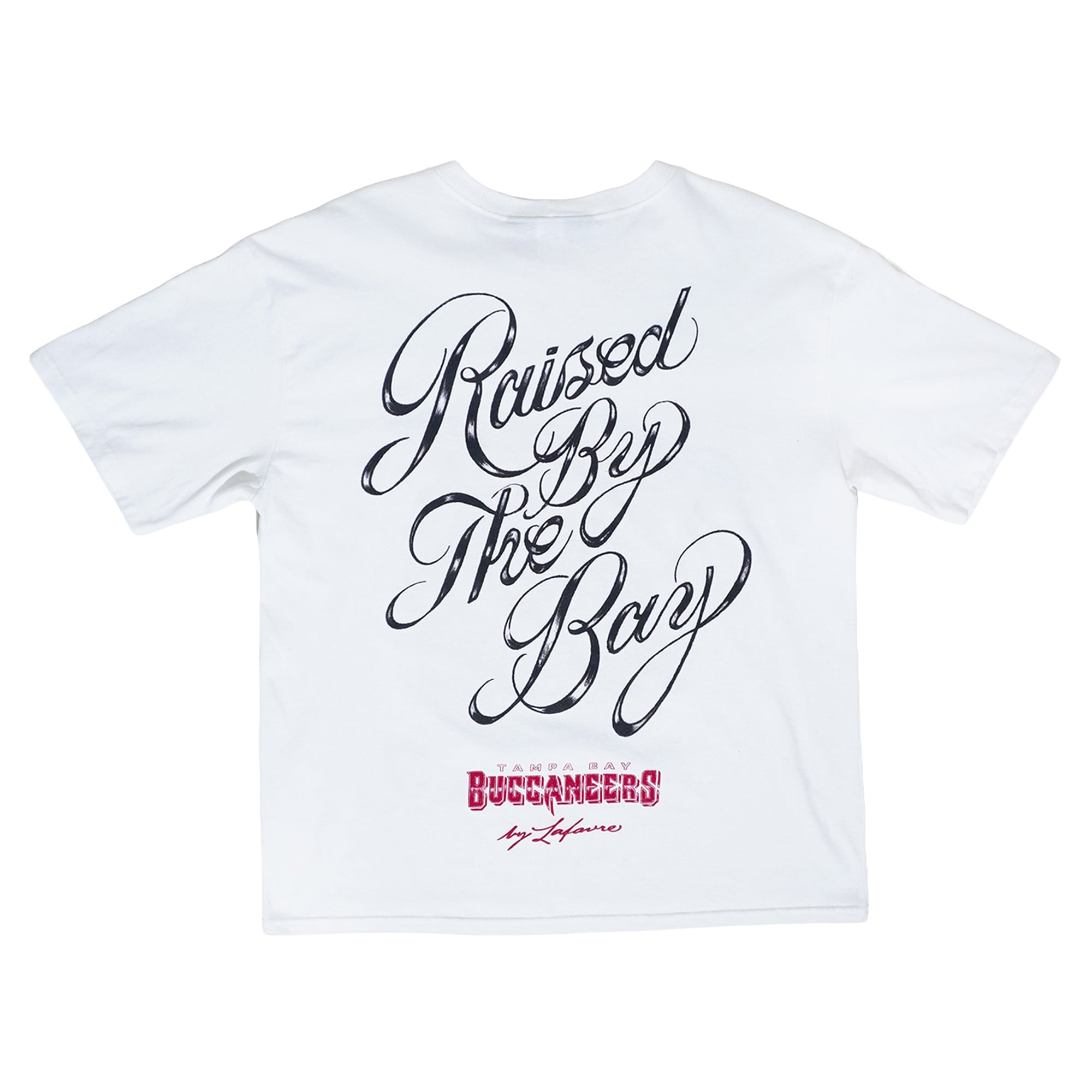 T-shirt unisexe Lafavre White Tampa Bay Buccaneers Jolly Roger