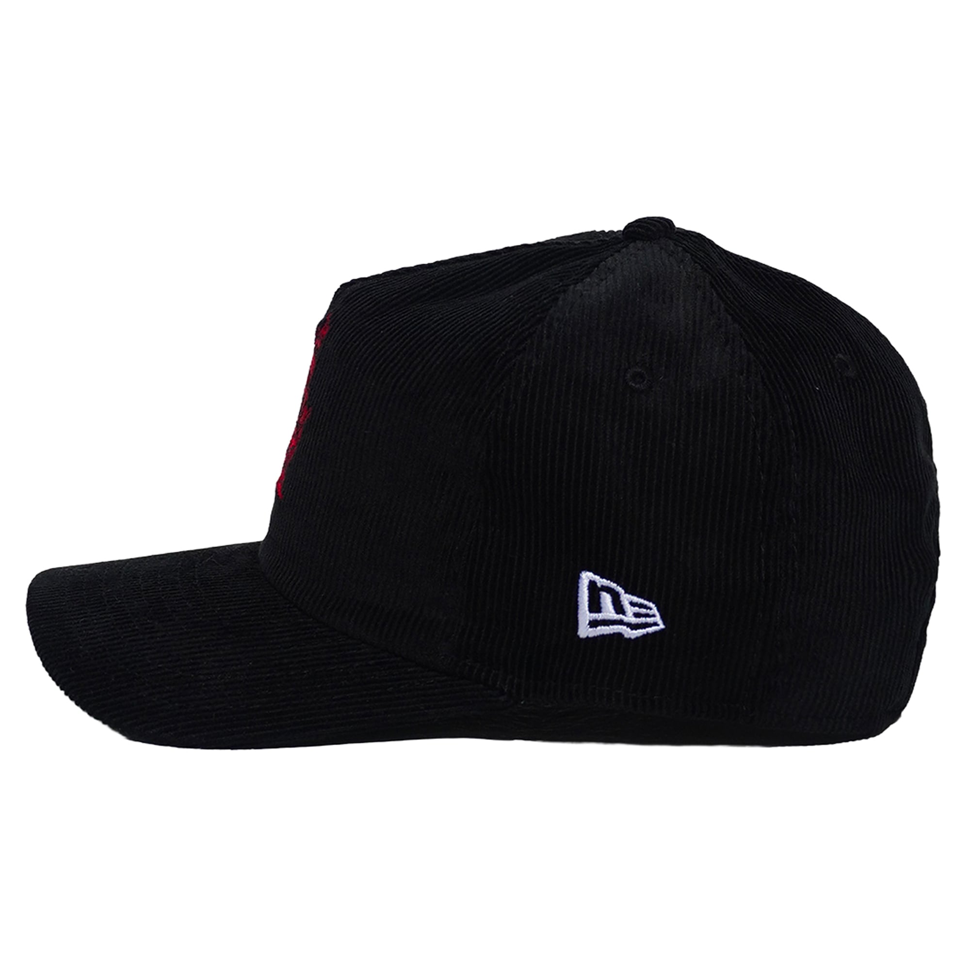 Casquette unisexe Lafavre x New Era noire Tampa Bay Buccaneers 19TWENTY en velours côtelé à fermeture snapback