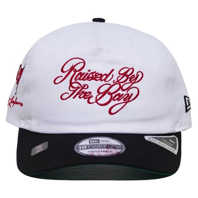 Tampa Bay Buccaneers Lafavre x New Era Unisex 19TWENTY Two-Tone Snapback Hat - White/Black
