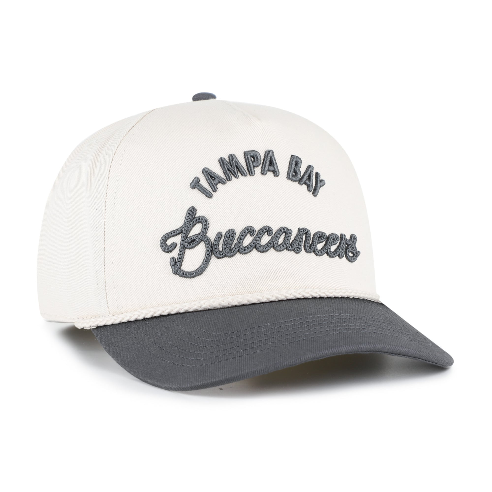 Women's '47 Natural Tampa Bay Buccaneers Rope Script Hitch Adjustable Hat