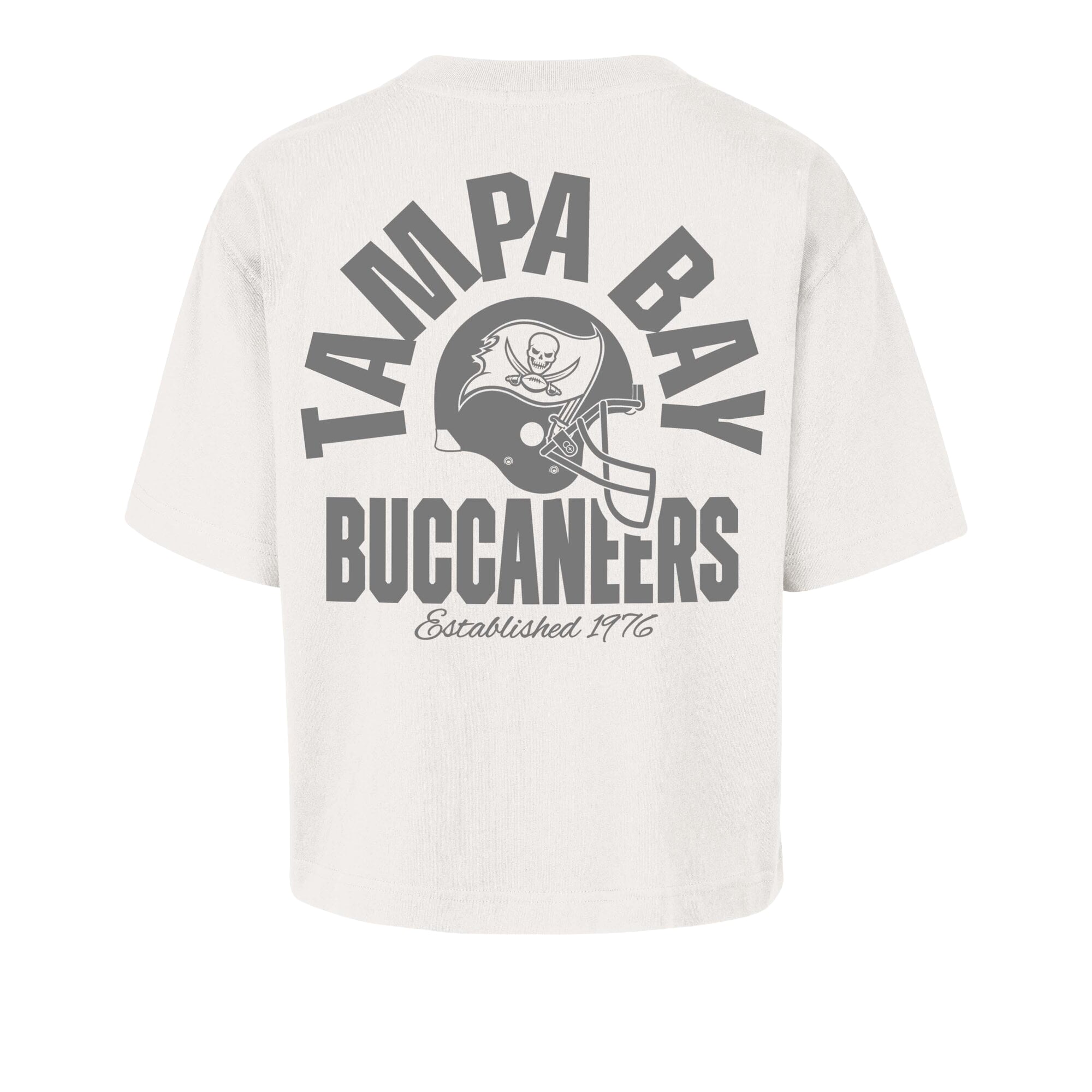 Women's '47 Stone Tampa Bay Buccaneers Photon Dust Foundational Reed City T-Shirt
