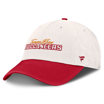  Tampa Bay Buccaneers Fanatics Women's Heritage Amity Adjustable Hat - Cream