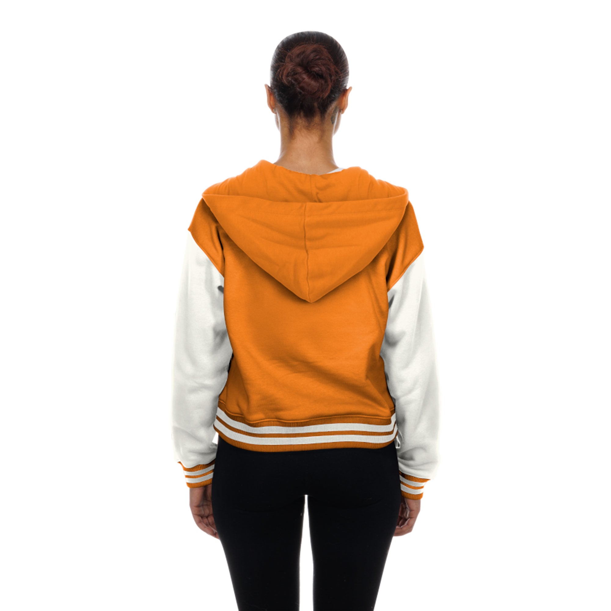 Women's New Era Tampa Bay Buccaneers Orange Throwback Full-Snap Hooded Jacket
