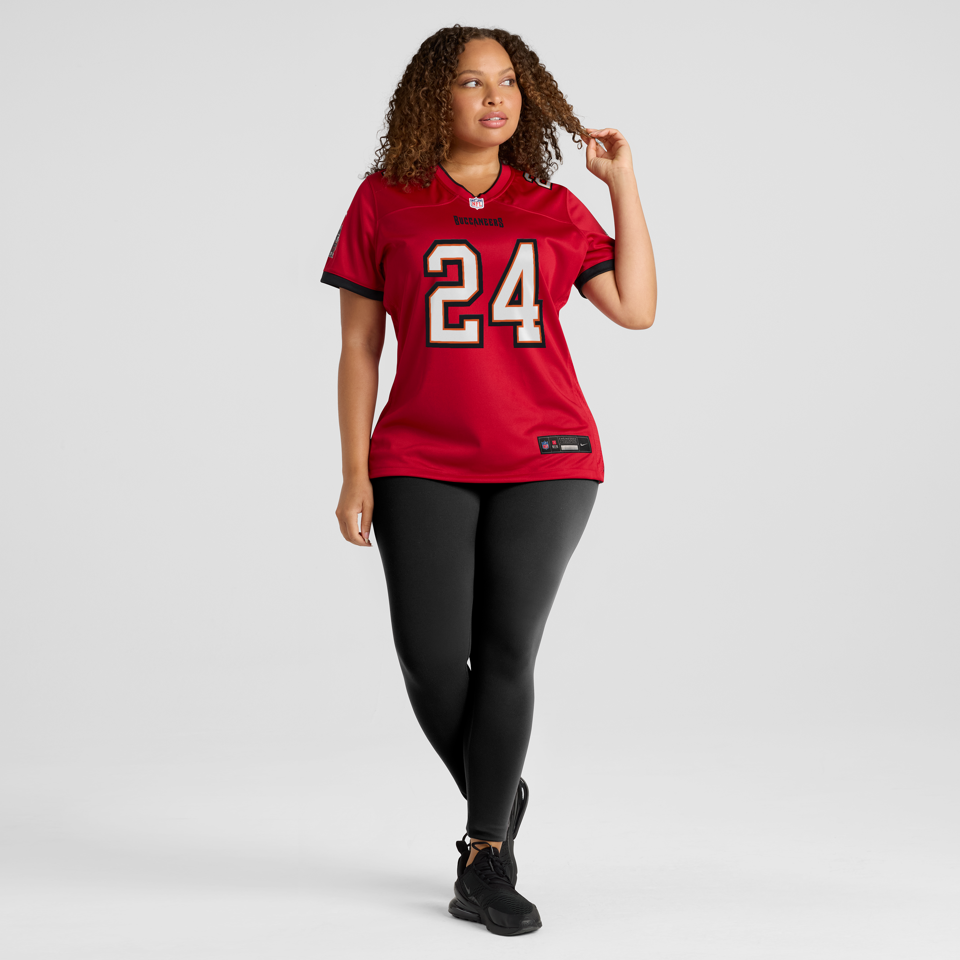 Women's Nike Ayden Garnes Red Tampa Bay Buccaneers Team Game Jersey