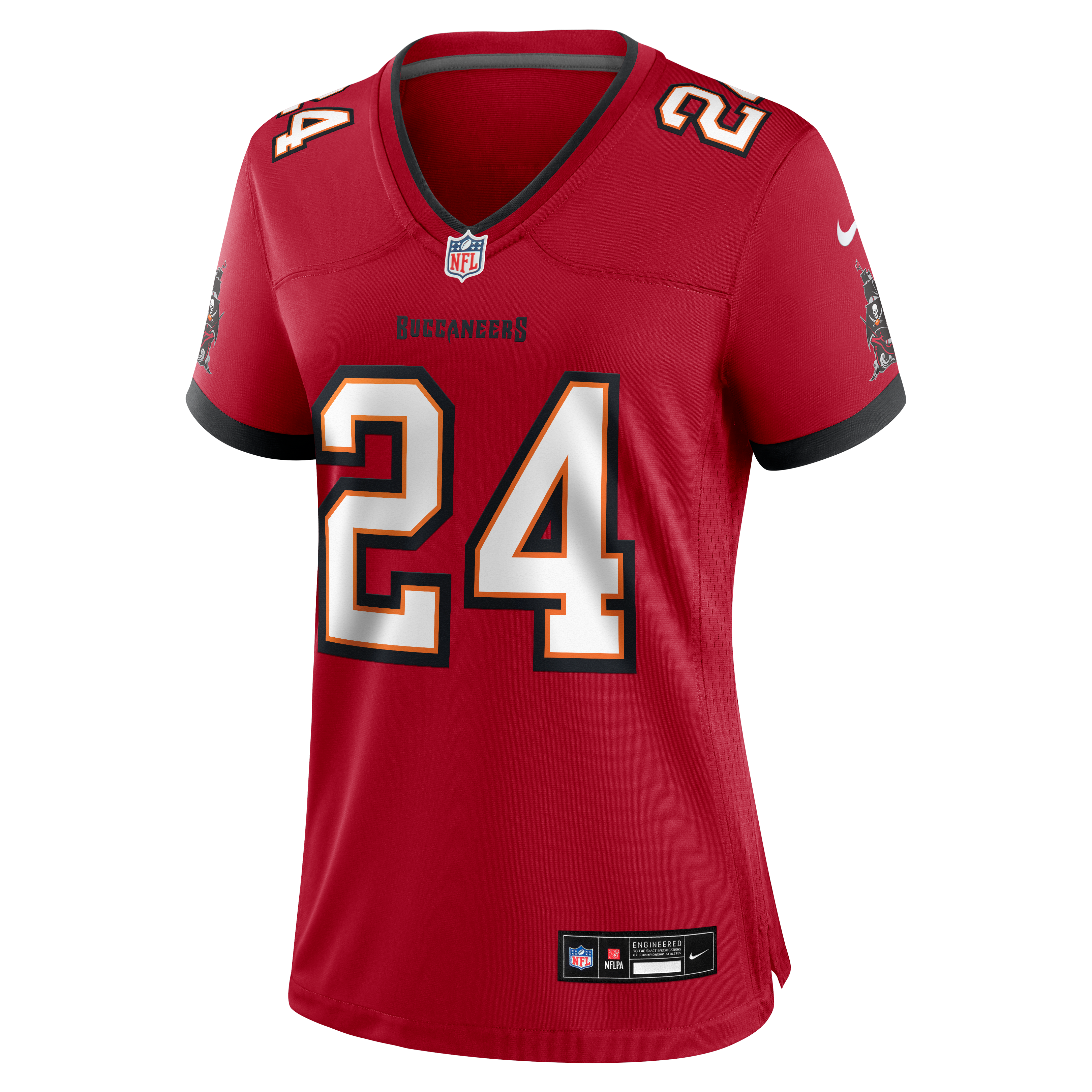 Women's Nike Ayden Garnes Red Tampa Bay Buccaneers Team Game Jersey