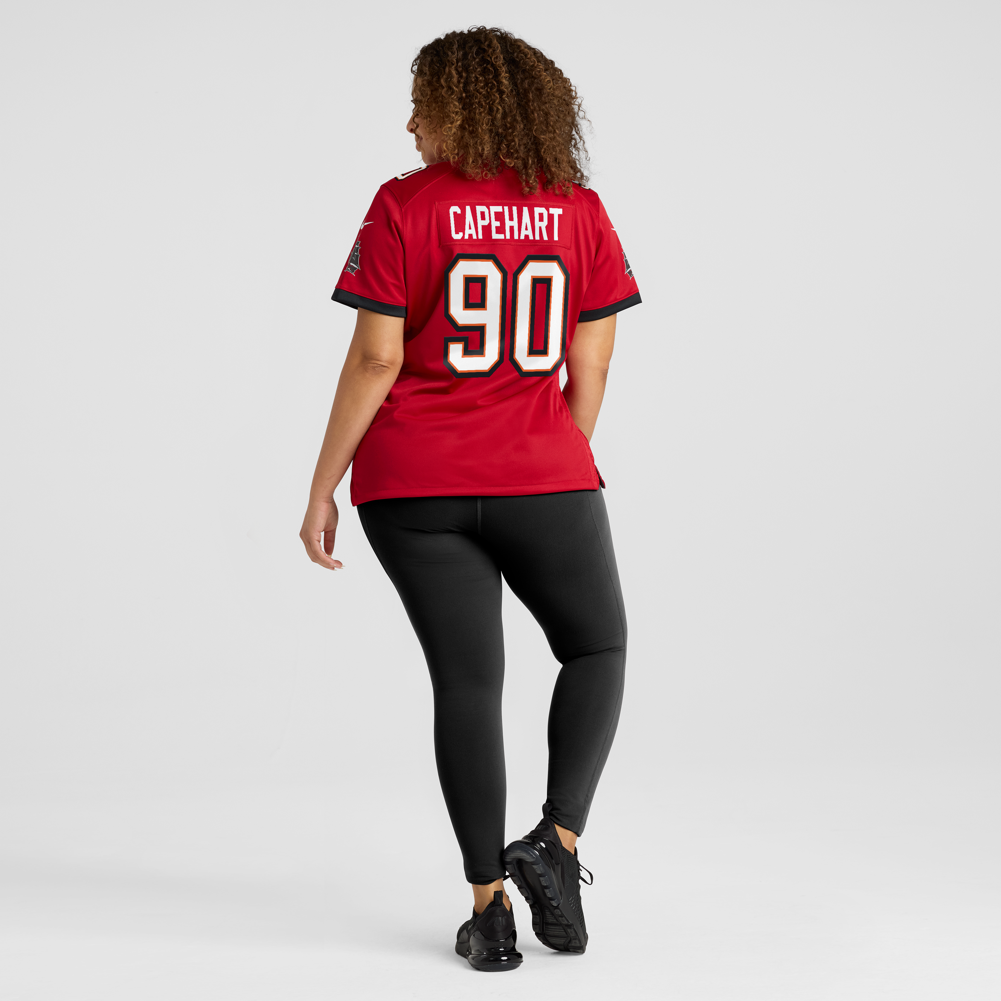 Women's Nike DeMonte Capehart Red Tampa Bay Buccaneers Team Game Jersey
