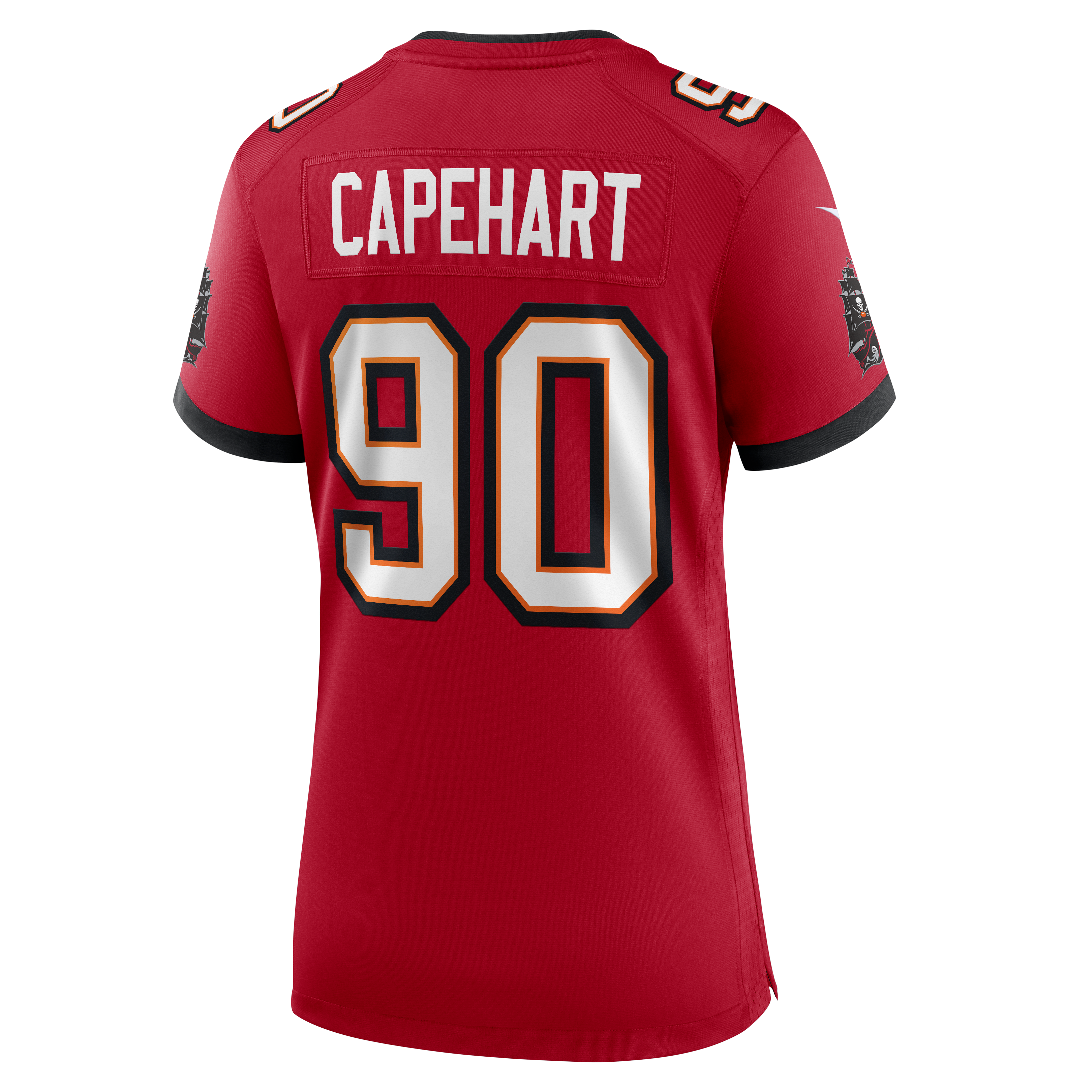 Women's Nike DeMonte Capehart Red Tampa Bay Buccaneers Team Game Jersey