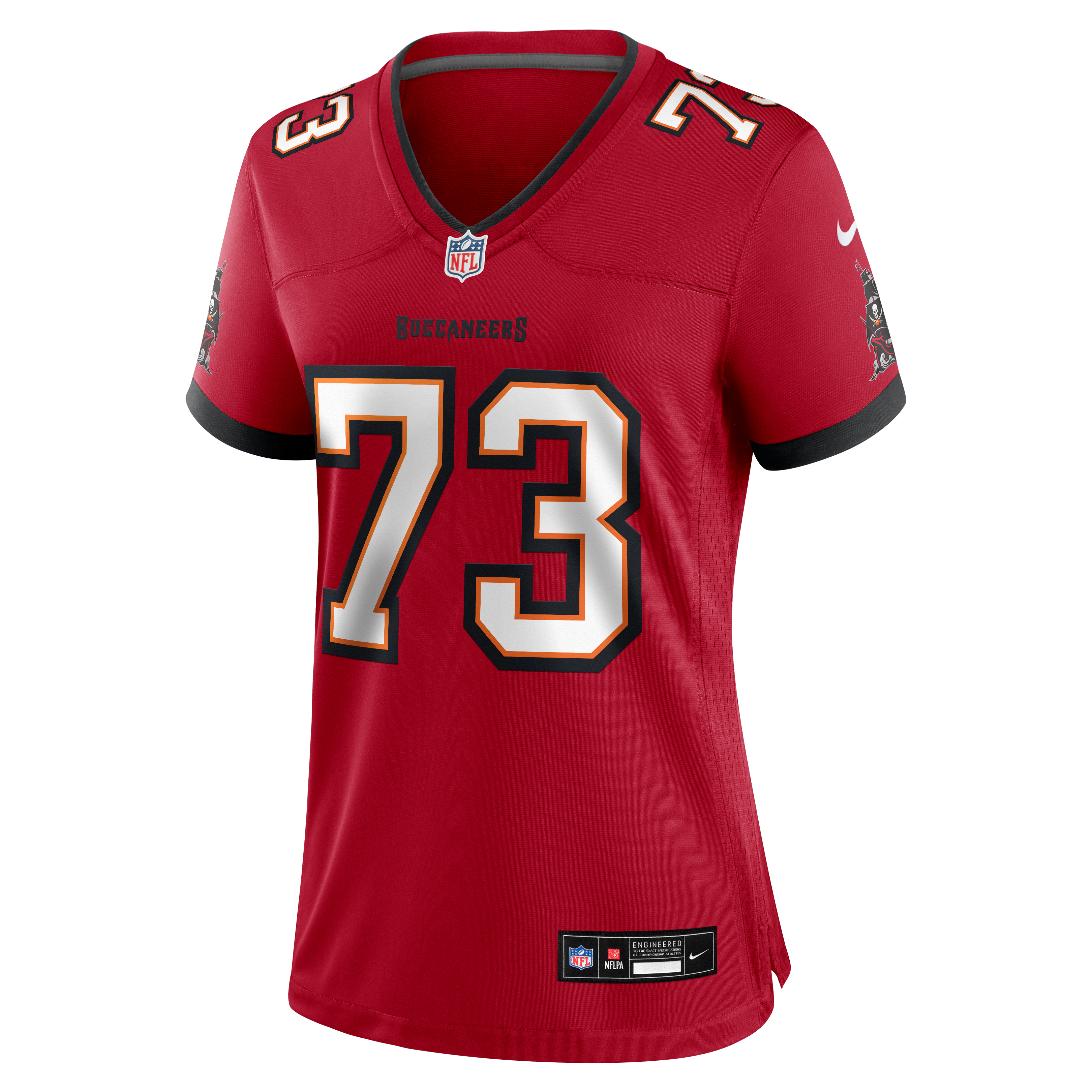 Women's Nike Deshawn McKnight Red Tampa Bay Buccaneers Team Game Jersey