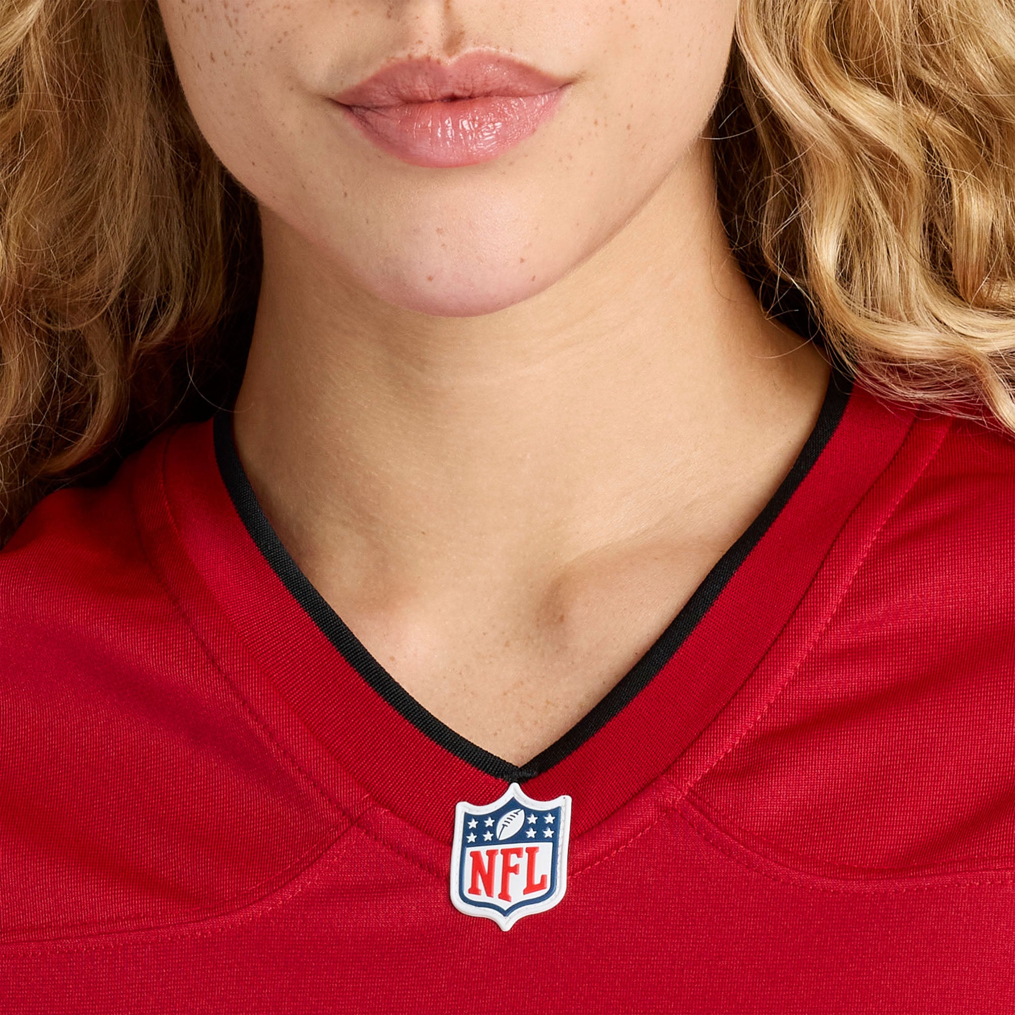 Maillot de match Nike Easton Stick rouge pour femme des Buccaneers Tampa Bay