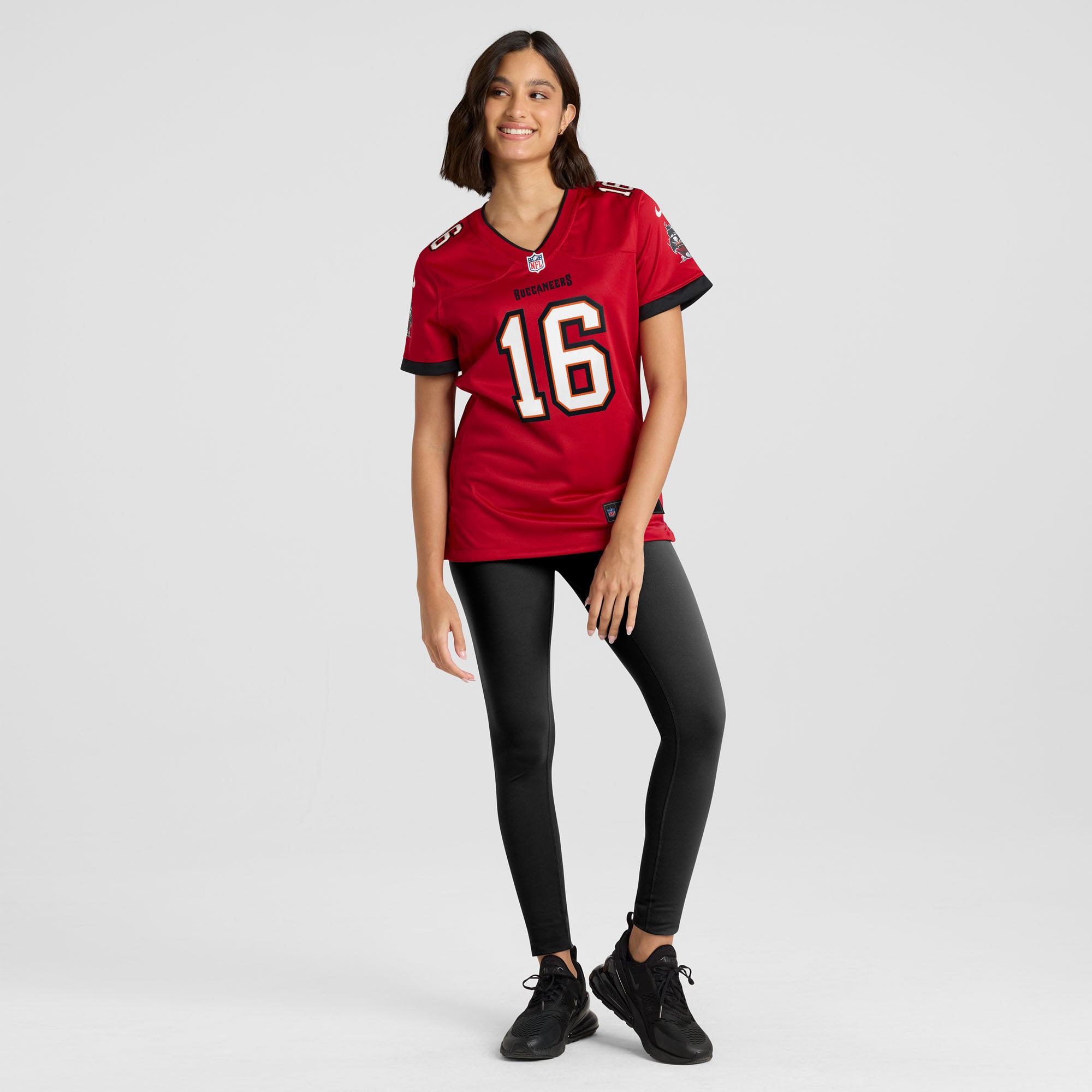 Maillot de match Nike Easton Stick rouge pour femme des Buccaneers Tampa Bay