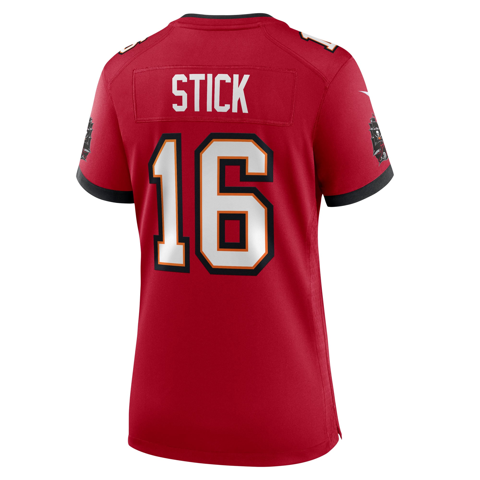Maillot de match Nike Easton Stick rouge pour femme des Buccaneers Tampa Bay