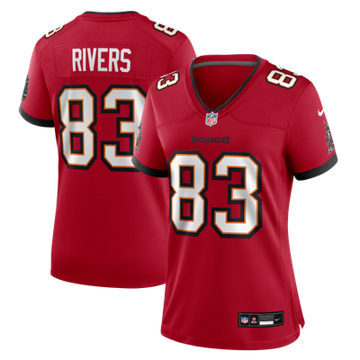Eric Rivers Tampa Bay Buccaneers Nike Women's Team Game Jersey - Red