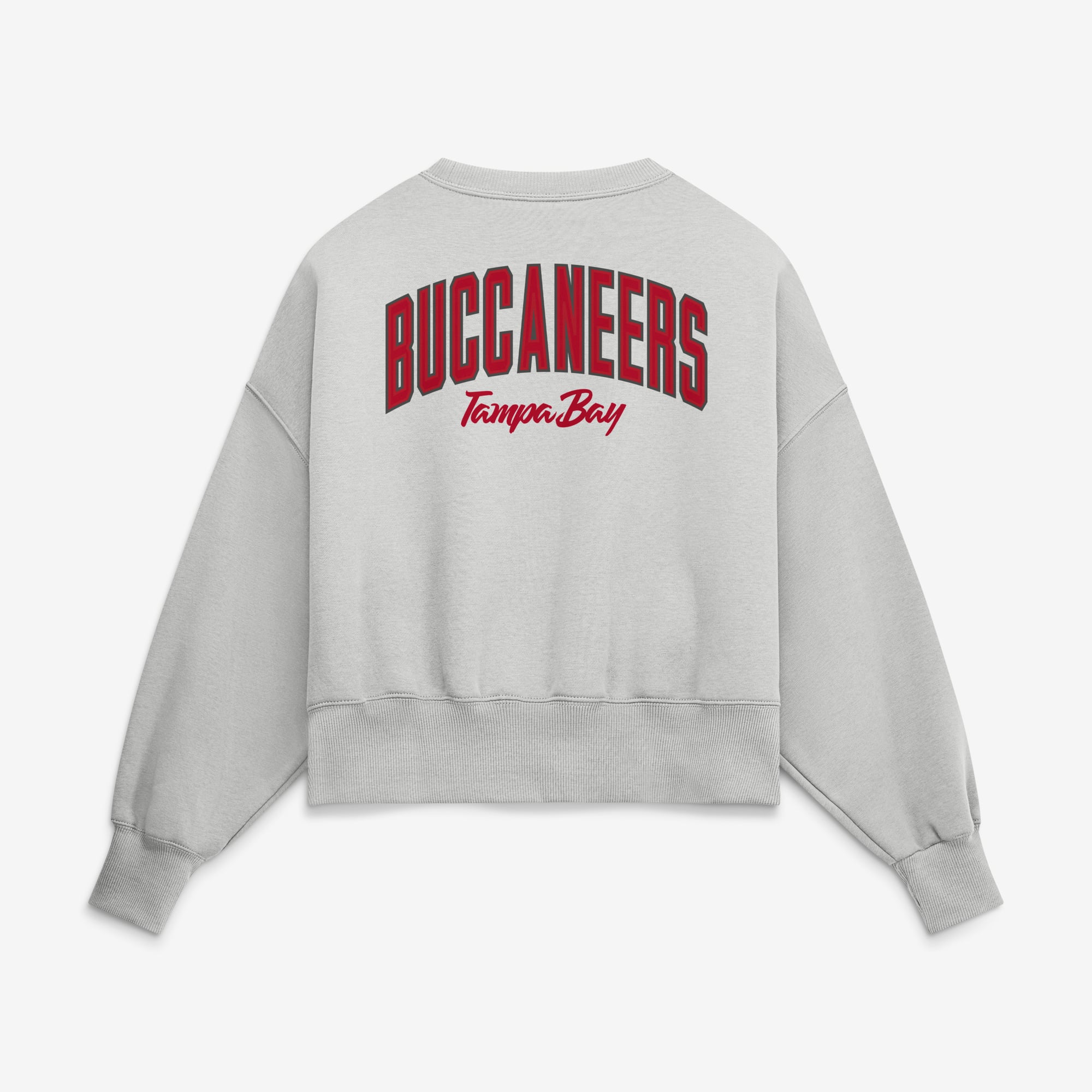 Women's Nike Gray Tampa Bay Buccaneers Oversized Primetime Phoenix Fleece Sweatshirt