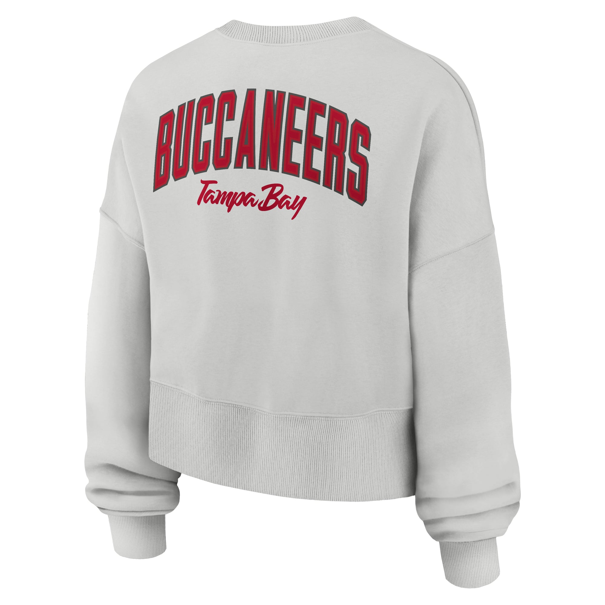 Women's Nike Gray Tampa Bay Buccaneers Oversized Primetime Phoenix Fleece Sweatshirt