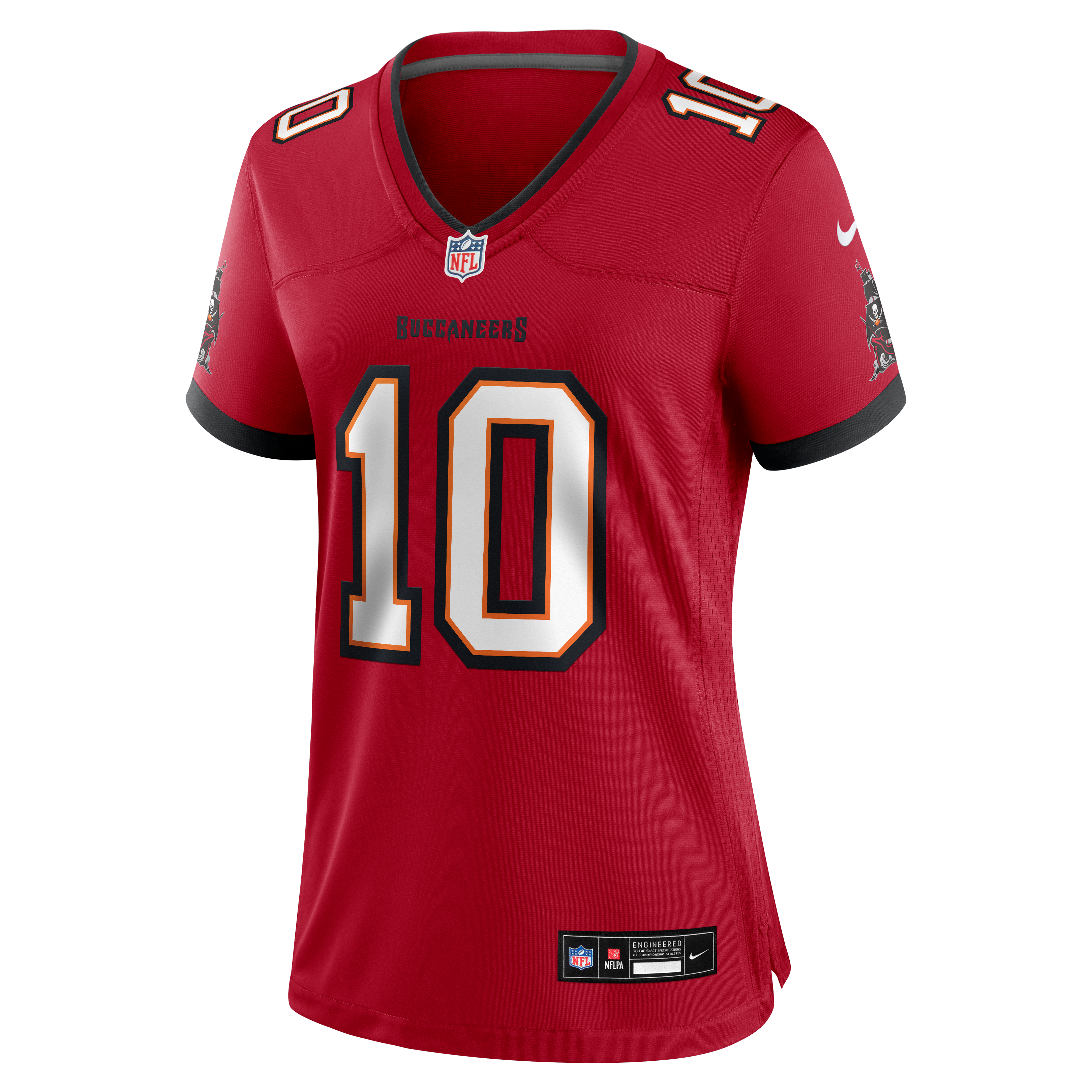 Women's Nike Jalon Daniels Red Tampa Bay Buccaneers Team Game Jersey