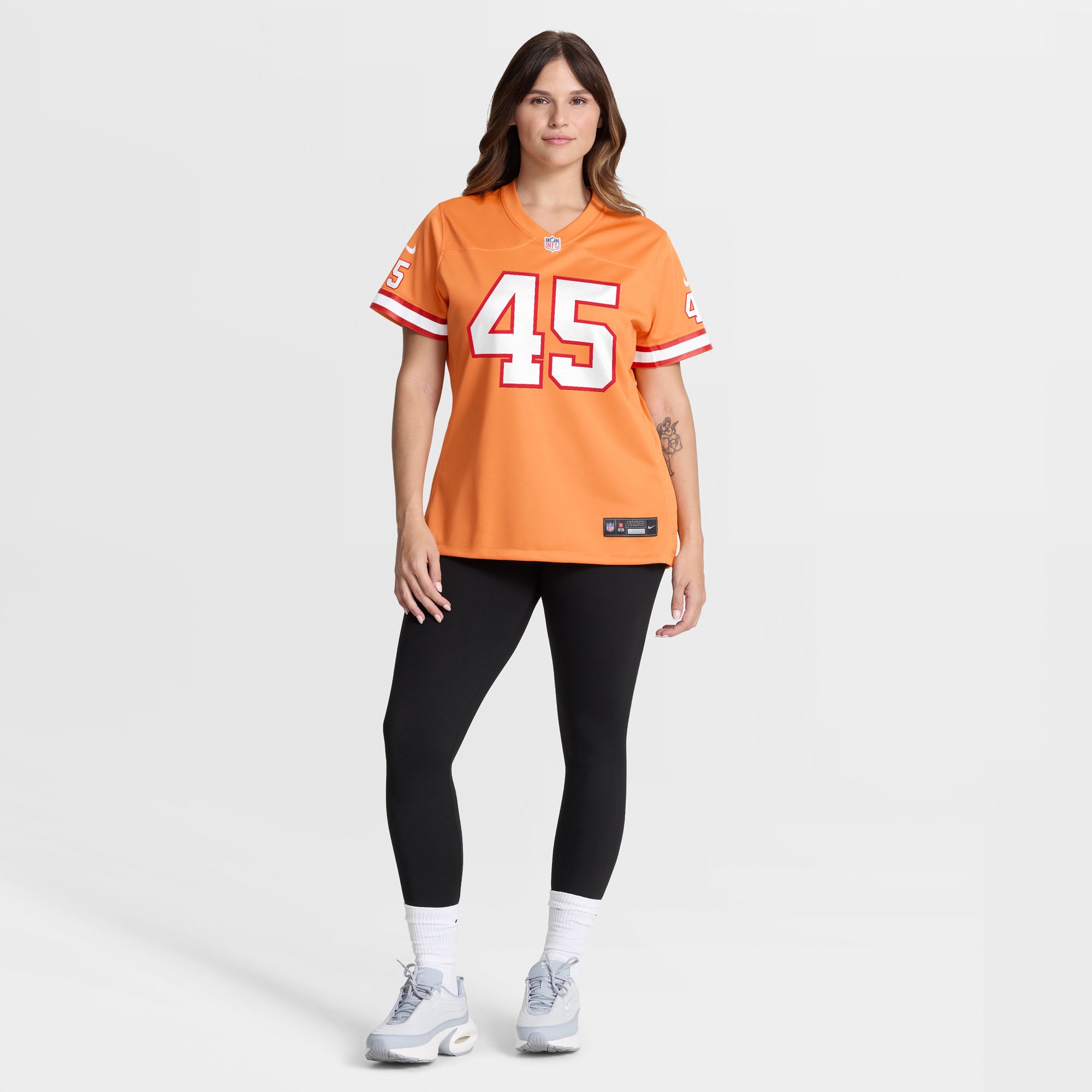 Maillot alternatif Nike Josiah Trotter Creamsicle pour femmes des Buccaneers de Tampa Bay