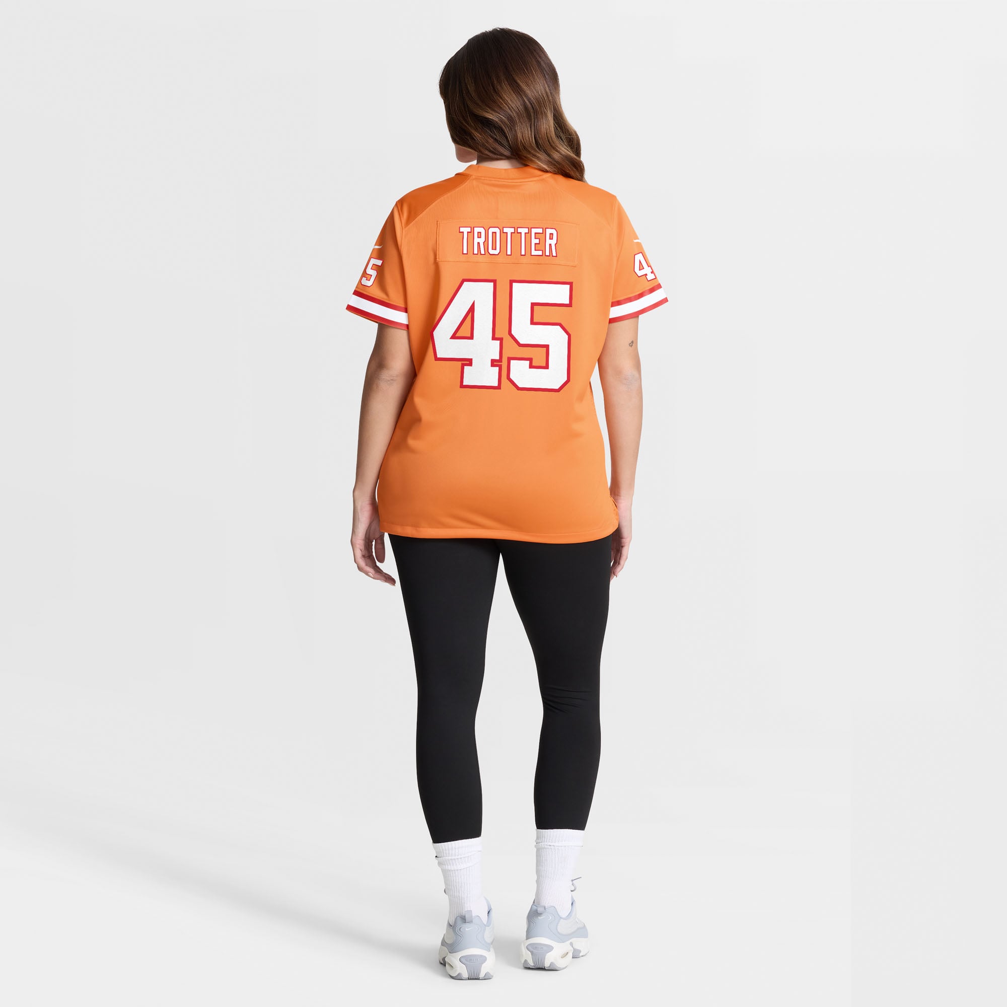 Maillot alternatif Nike Josiah Trotter Creamsicle pour femmes des Buccaneers de Tampa Bay