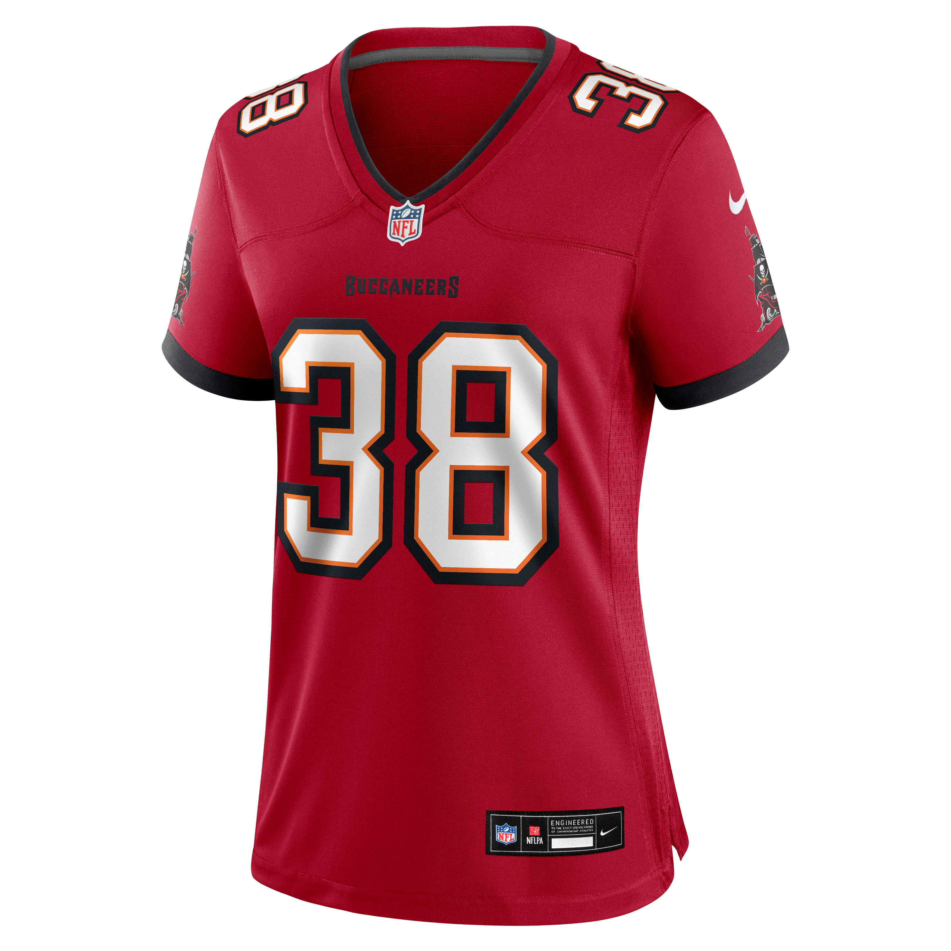 Women's Nike Kevin Knowles II Red Tampa Bay Buccaneers Team Game Jersey