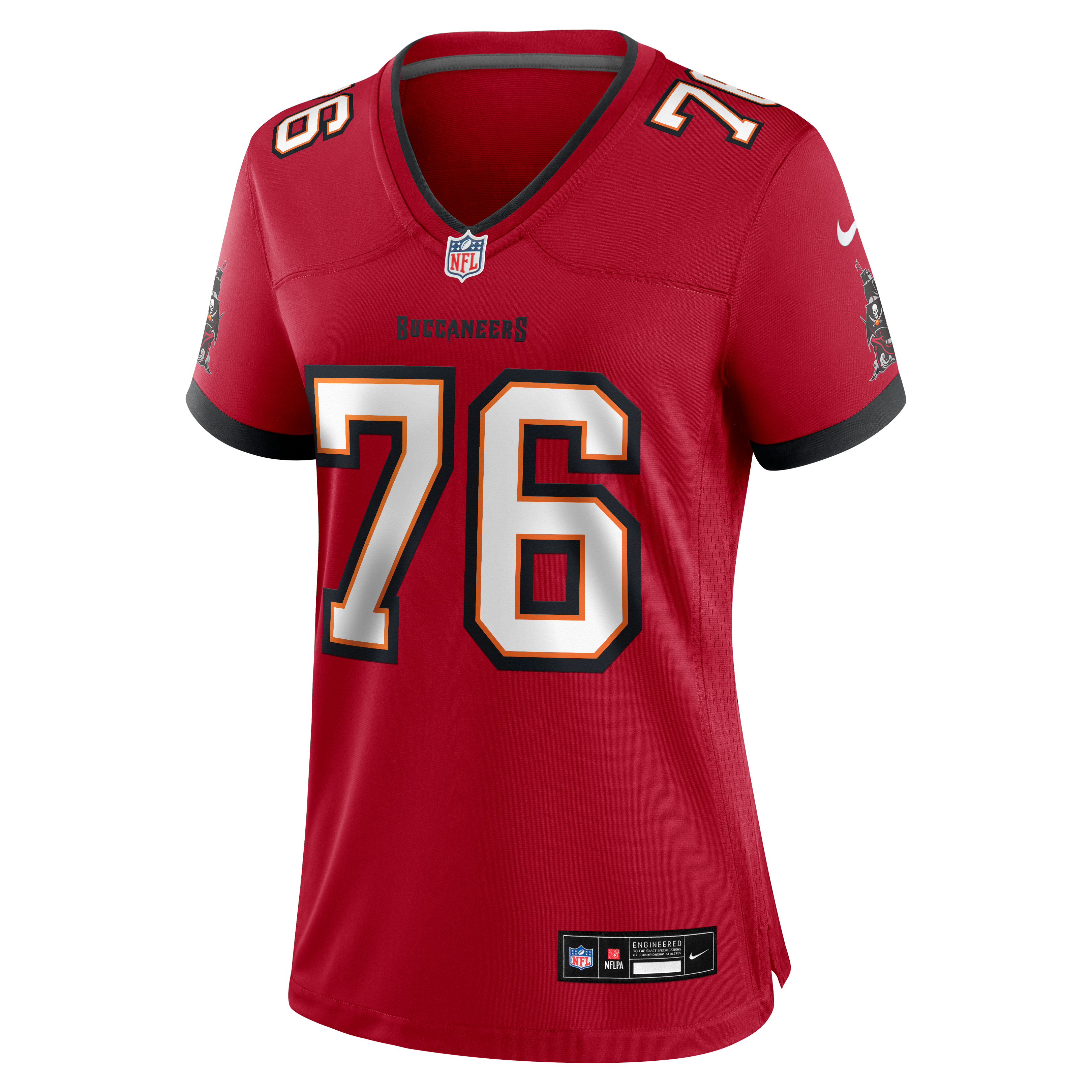 Women's Nike Paul Rubelt Red Tampa Bay Buccaneers Team Game Jersey