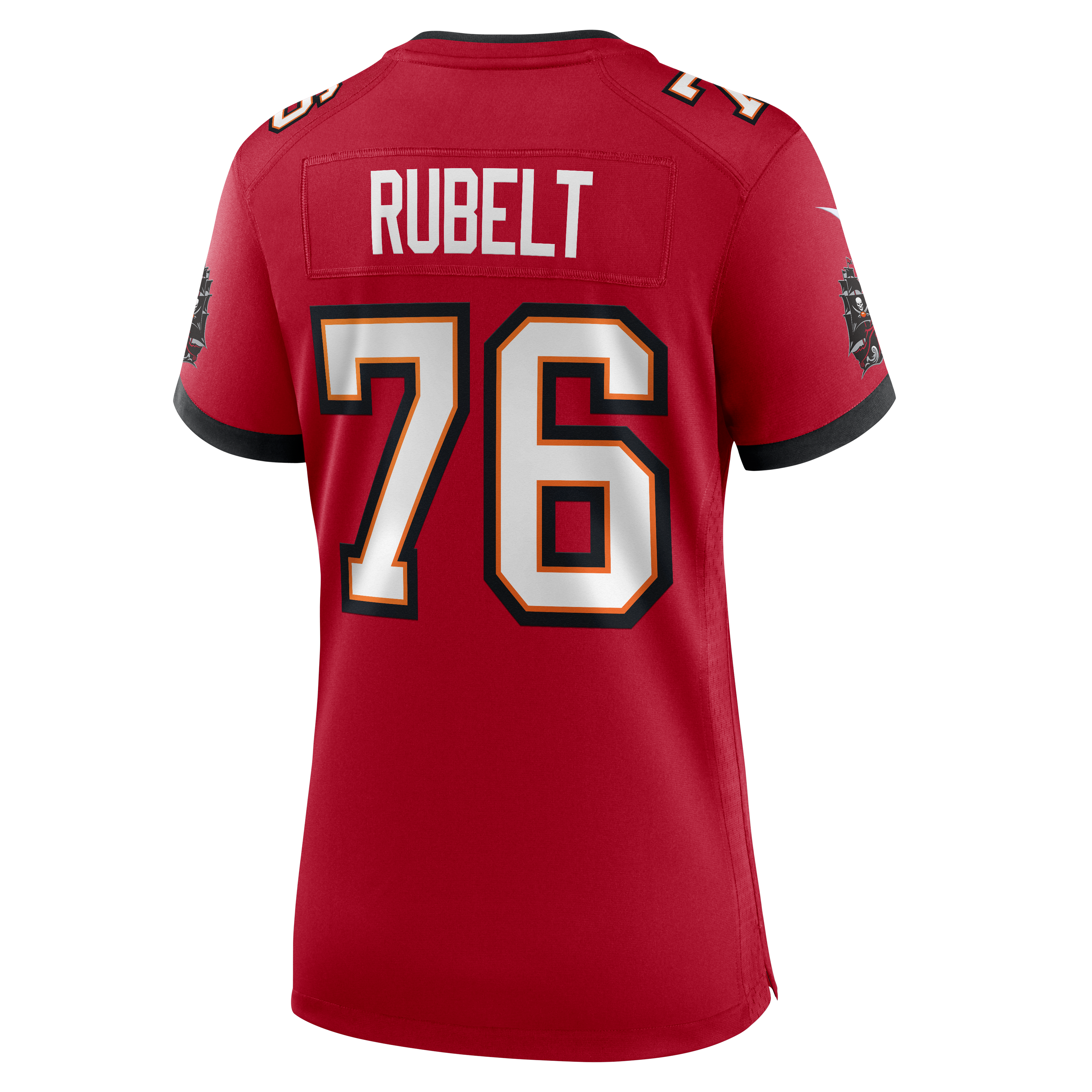 Women's Nike Paul Rubelt Red Tampa Bay Buccaneers Team Game Jersey
