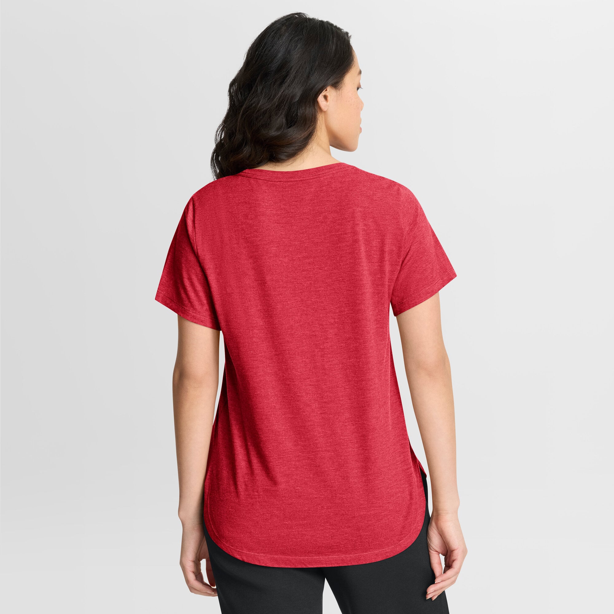 Women's Nike Red Tampa Bay Buccaneers Primetime Tri-Blend T-Shirt