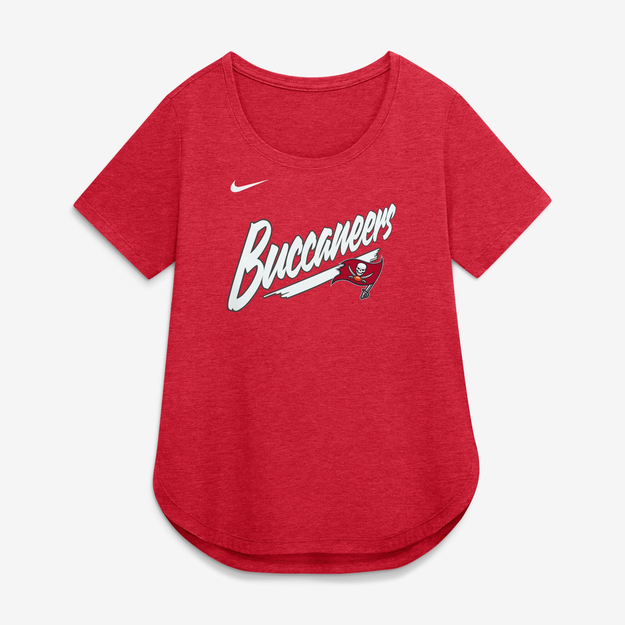 Women's Nike Red Tampa Bay Buccaneers Primetime Tri-Blend T-Shirt