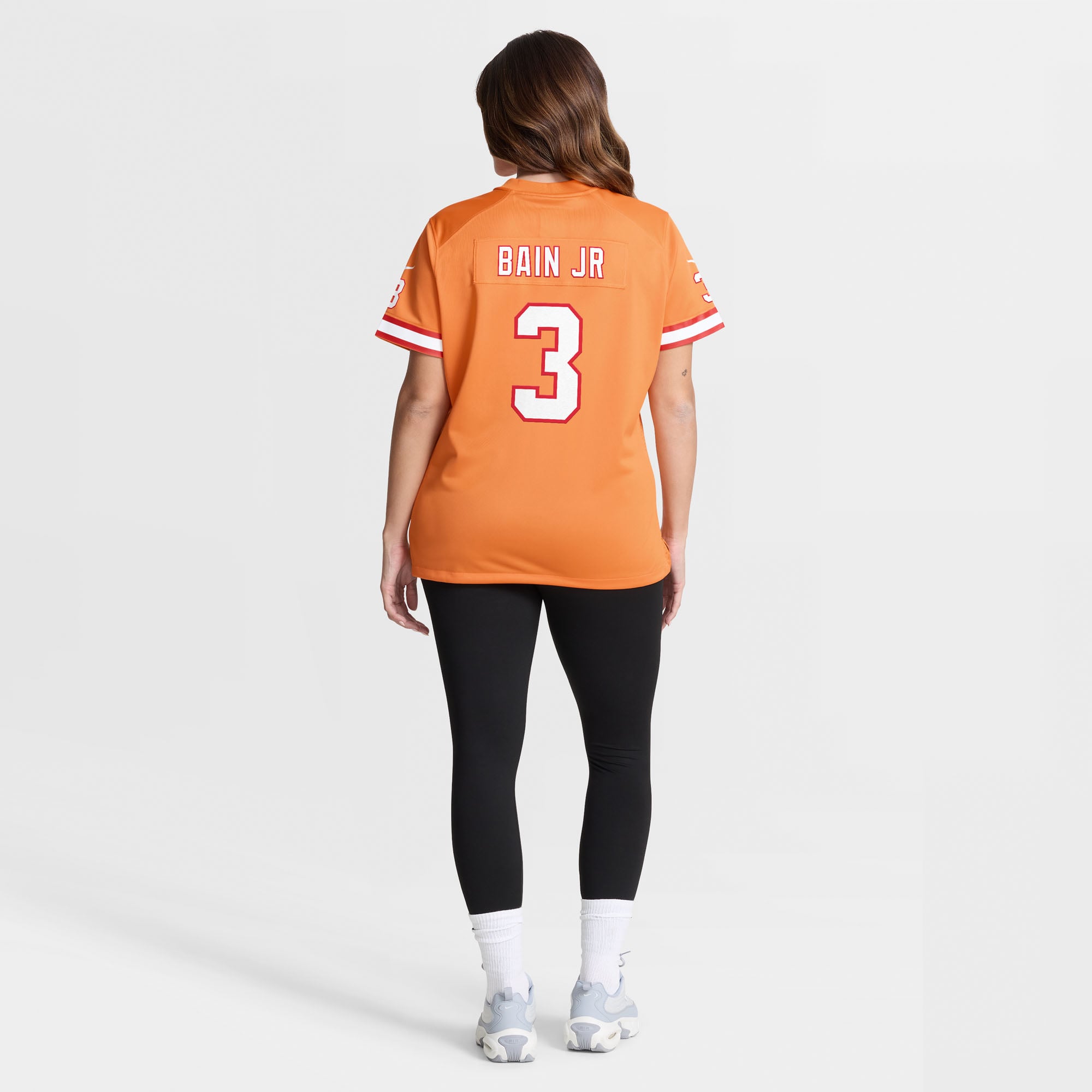 Maillot alternatif Nike Rueben Bain Jr. Creamsicle des Buccaneers de Tampa Bay pour femmes