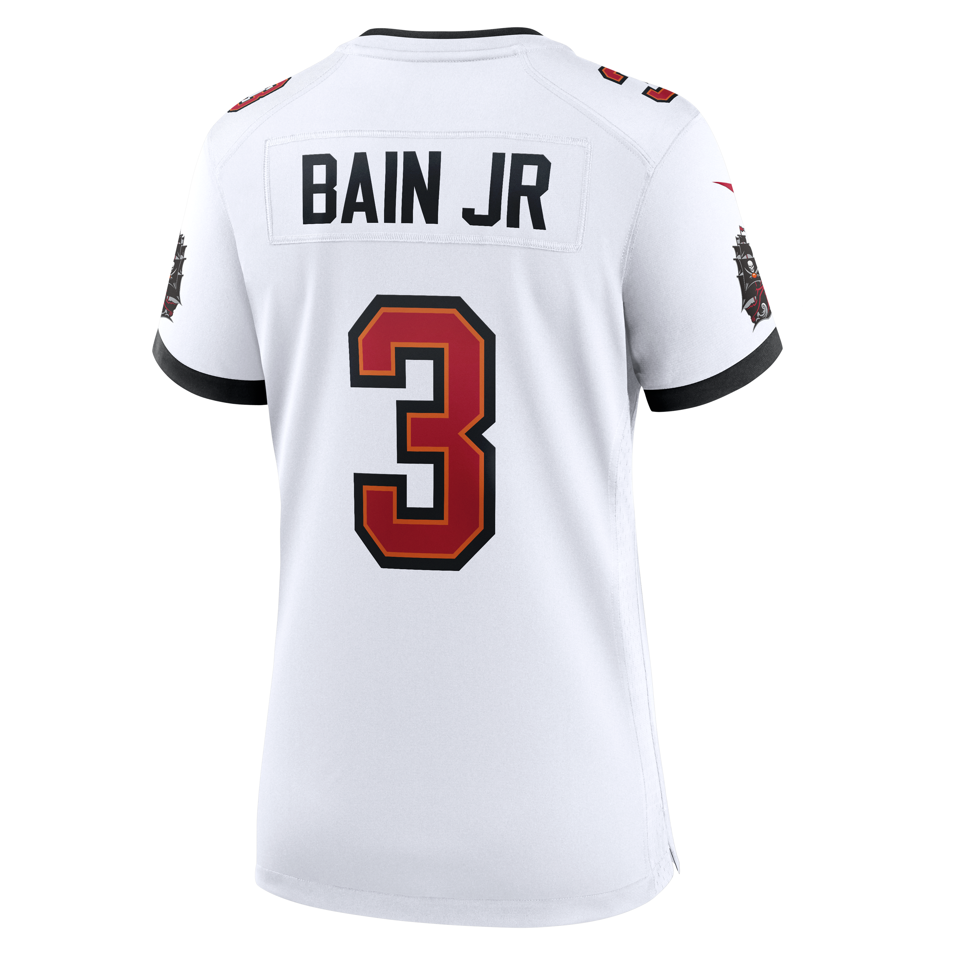 Maillot de match Nike Rueben Bain Jr. blanc pour femme, Tampa Bay Buccaneers