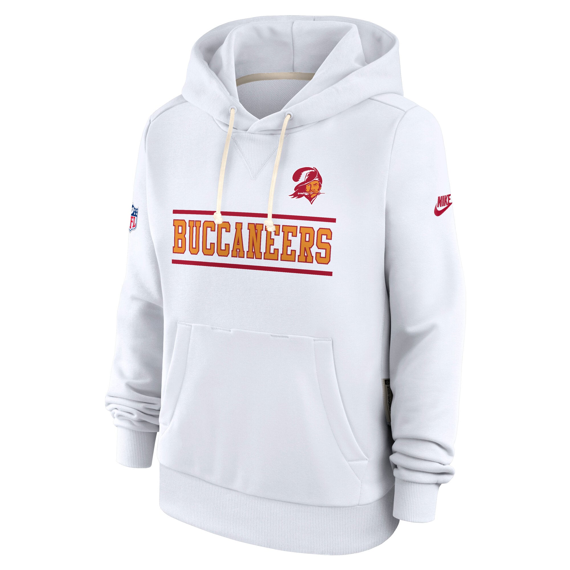 Women's Nike  White Tampa Bay Buccaneers Sideline Standard Issue Alternate Dri-FIT Hoodie
