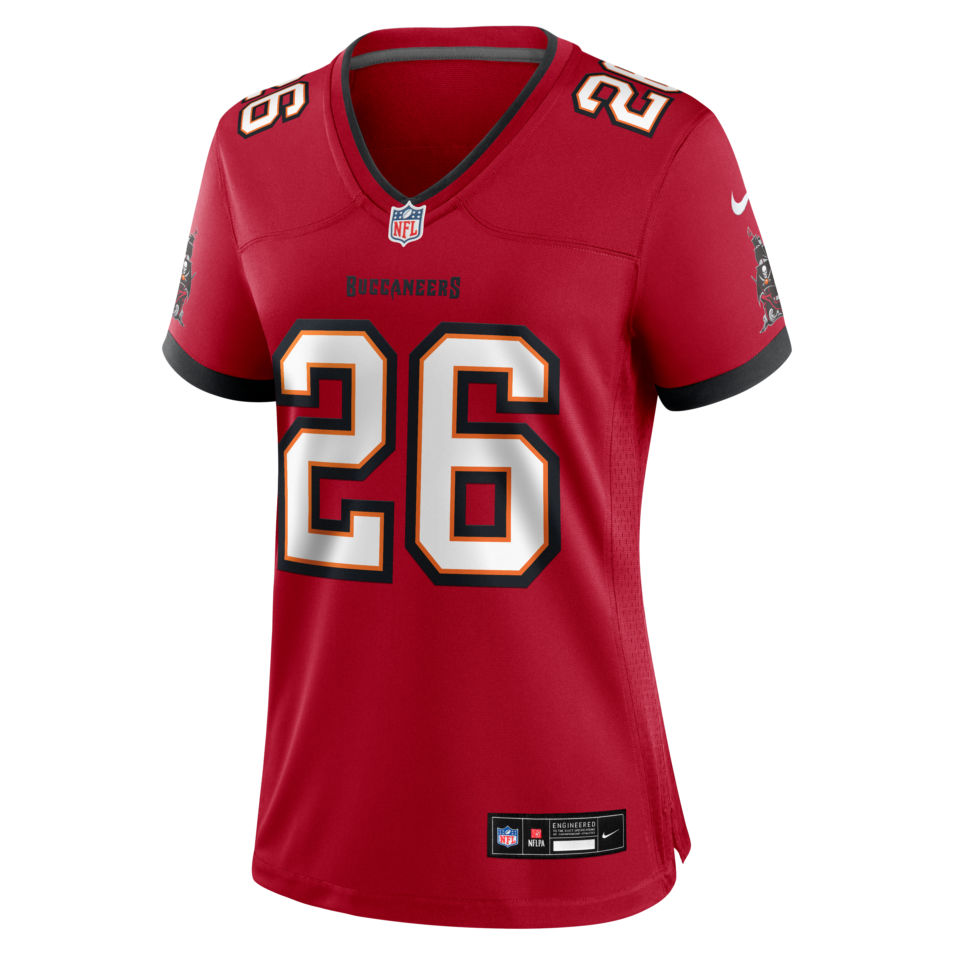 Women's Nike Xavier Williams Red Tampa Bay Buccaneers Team Game Jersey