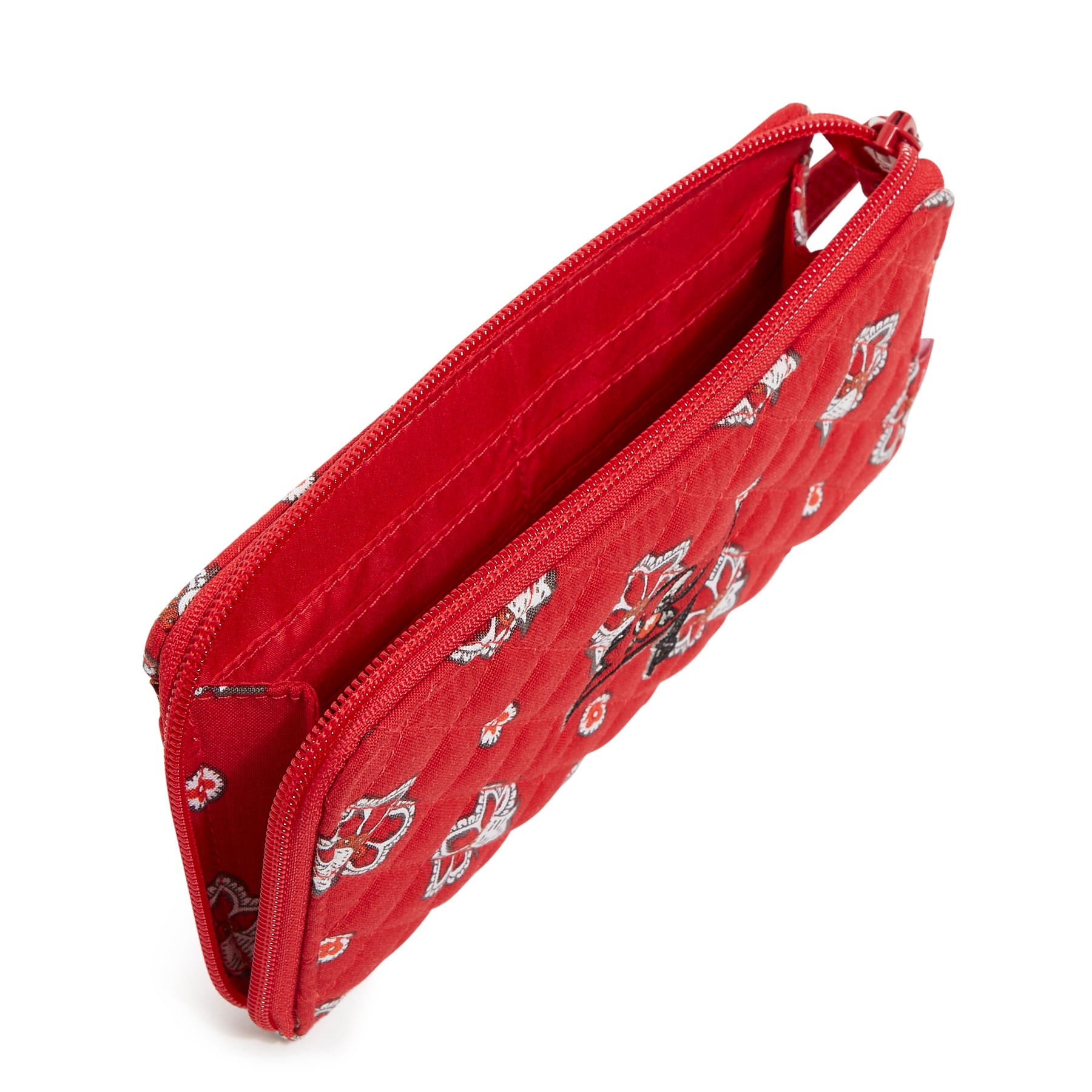 Women's Vera Bradley Tampa Bay Buccaneers RFID Front-Zip Wristlet