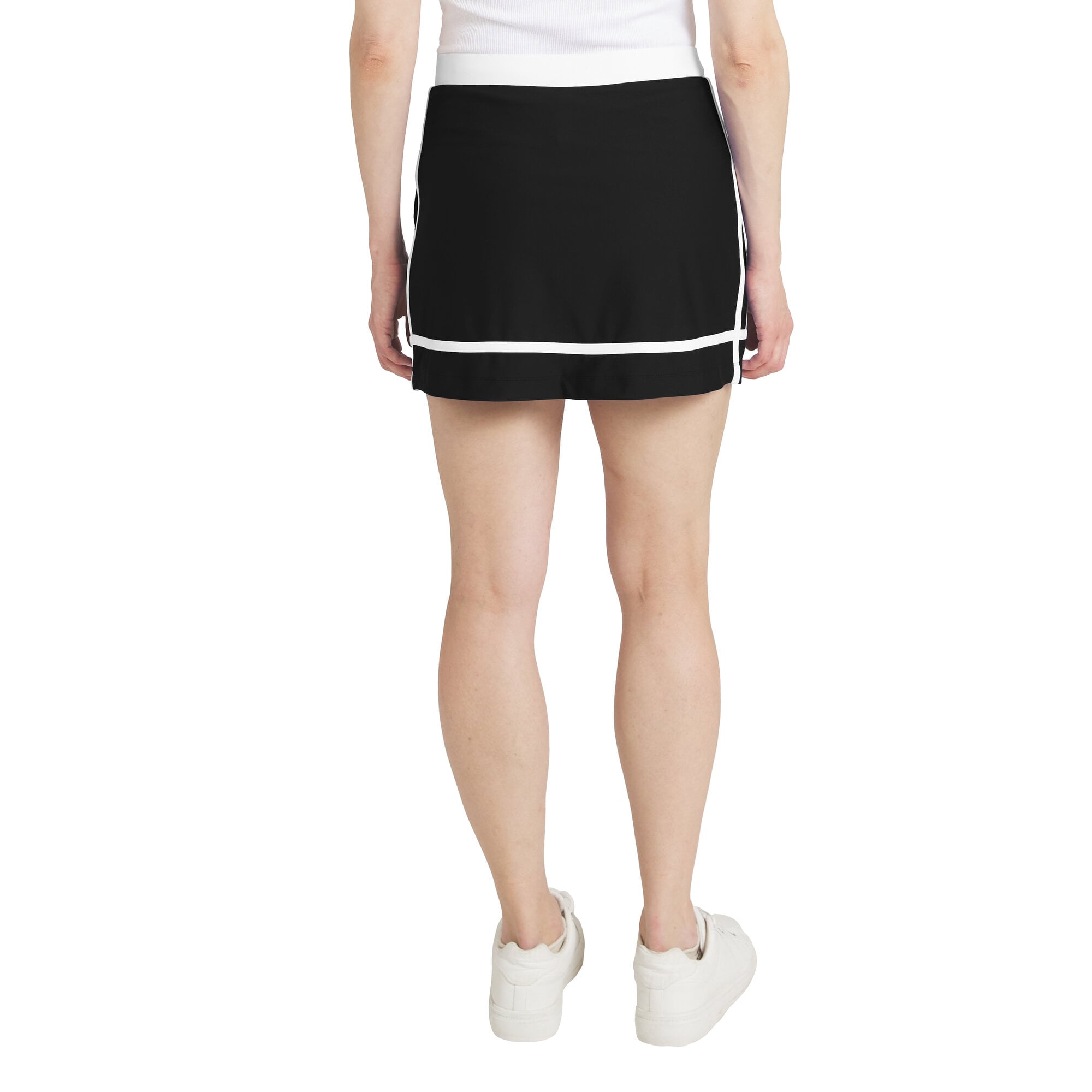 Jupe-short rayée noire Tampa Bay Buccaneers de la marque WEAR by Erin Andrews pour femme