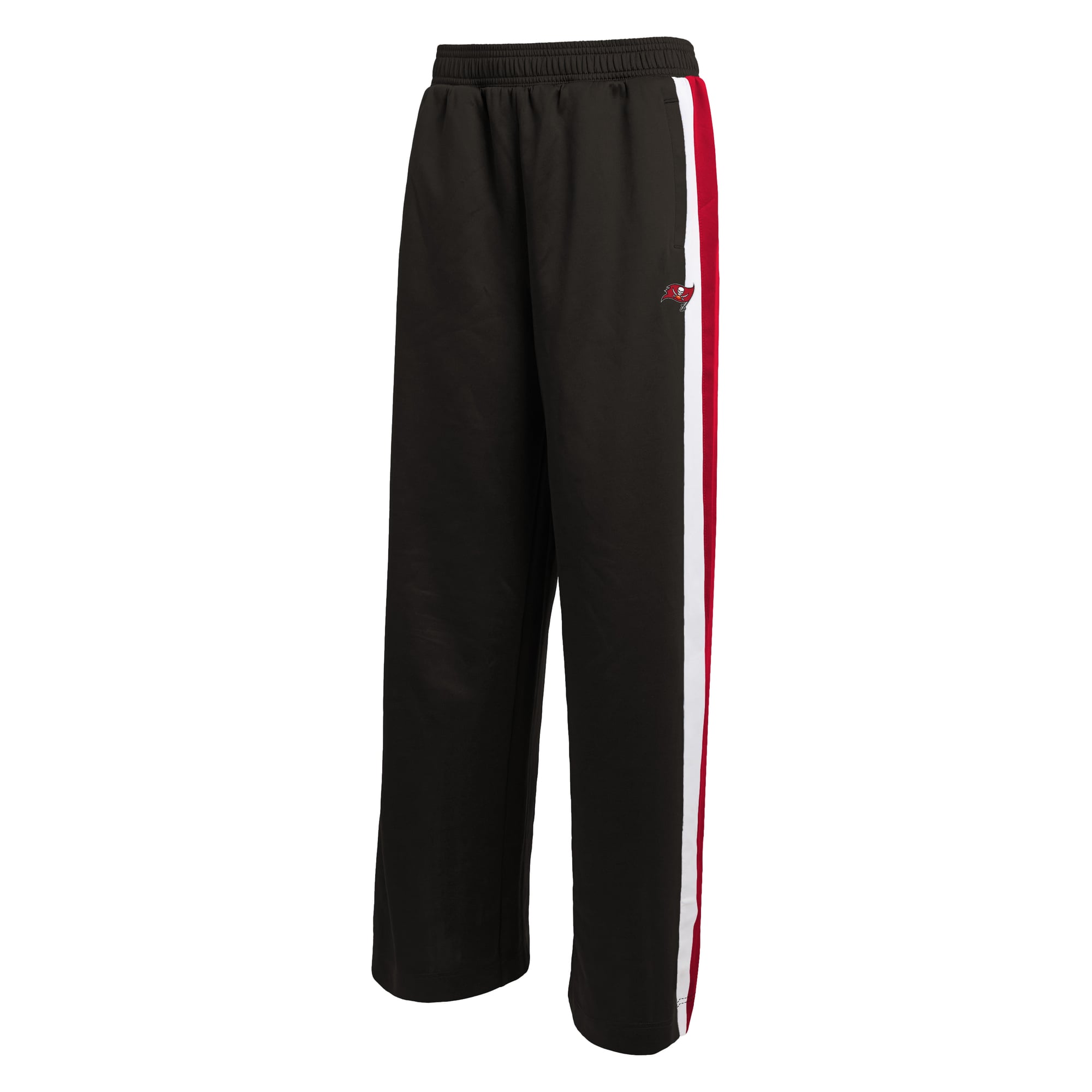 Pantalon de survêtement rayé noir Tampa Bay Buccaneers pour femmes la marque WEAR by Erin Andrews