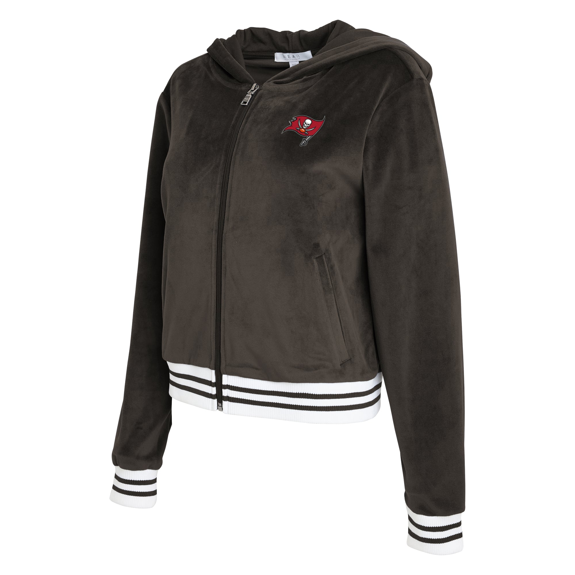 Survêtement en velours couleur étain des Tampa Bay Buccaneers de la marque WEAR by Erin Andrews pour femmes