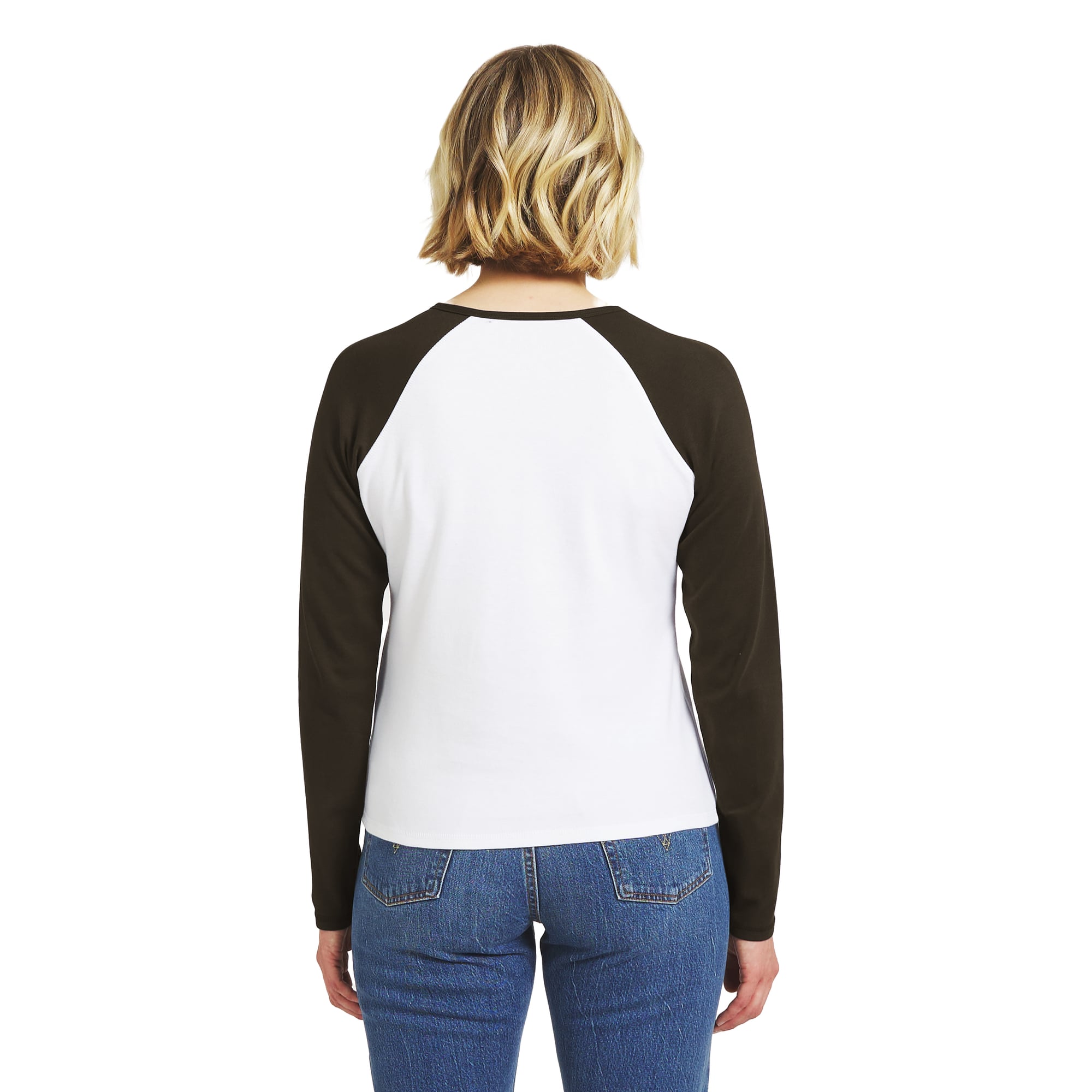 T-shirt raglan à manches longues Henley blanc/gris Tampa Bay Buccaneers pour femmes de la marque WEAR by Erin Andrews