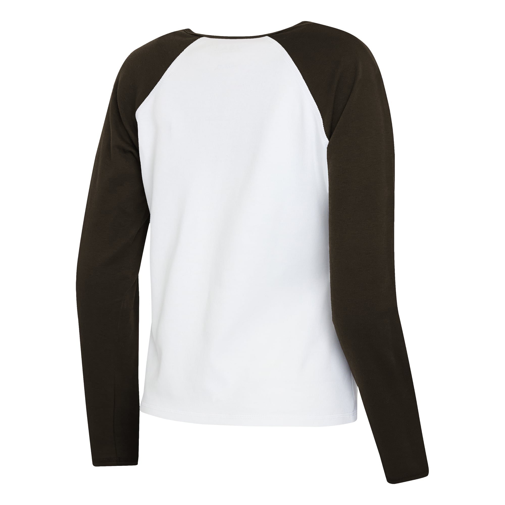 T-shirt raglan à manches longues Henley blanc/gris Tampa Bay Buccaneers pour femmes de la marque WEAR by Erin Andrews