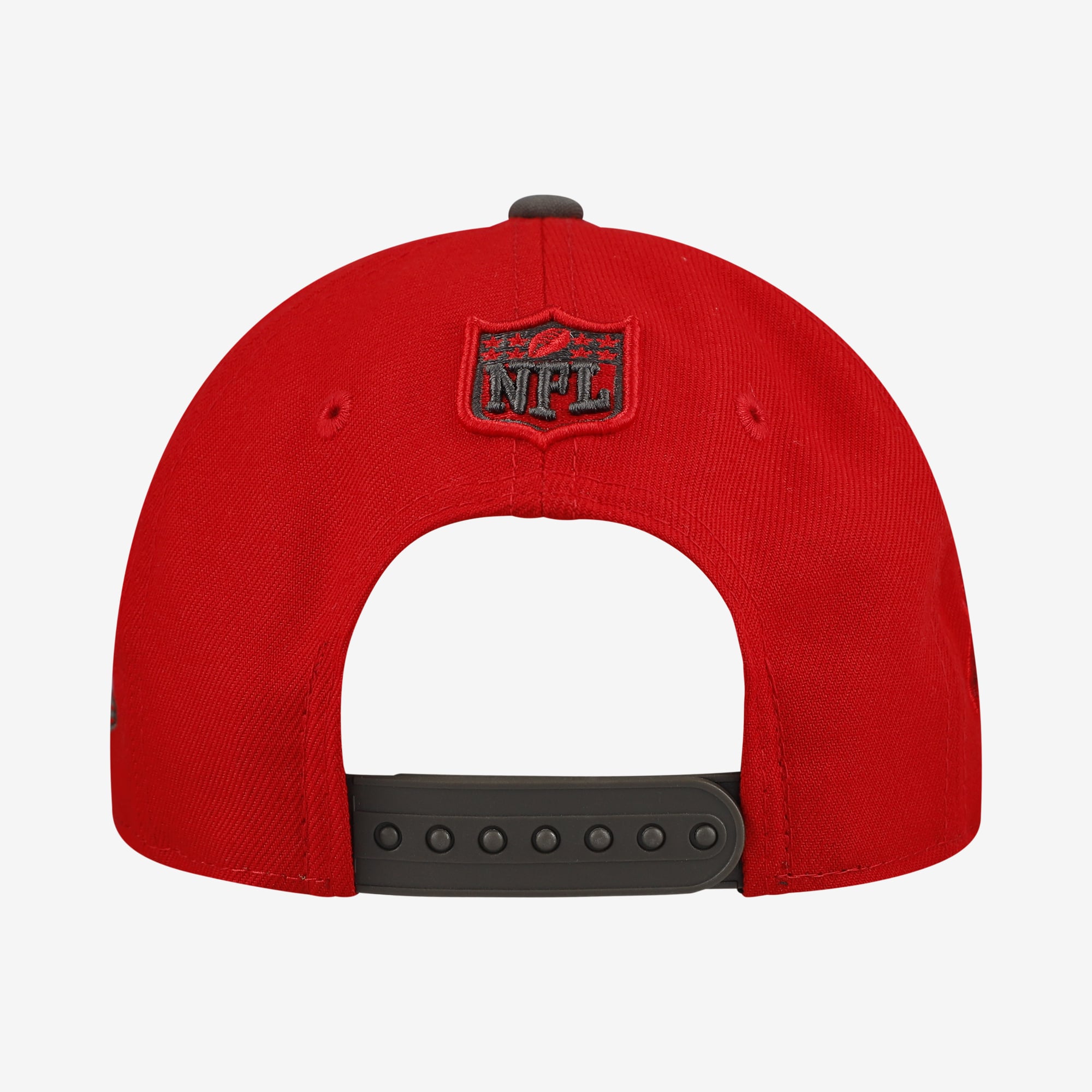 Casquette ajustable New Era rouge Tampa Bay Buccaneers 9FORTY à motif A-Frame pour jeunes