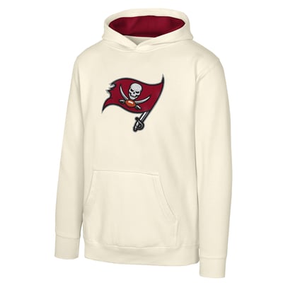 Tampa Bay Buccaneers Outerstuff Youth Prime Pullover Hoodie - Natural