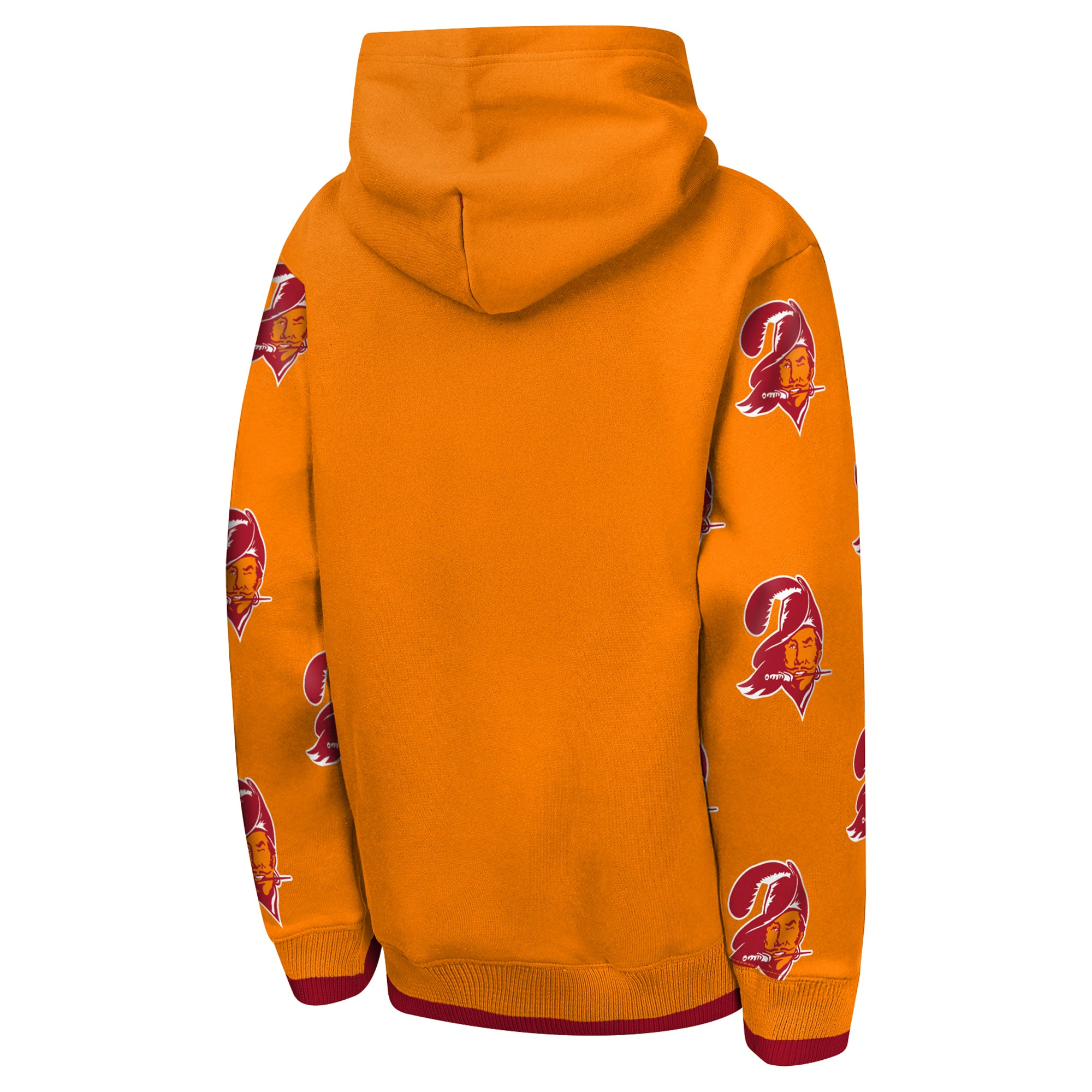 Sweat à capuche en chenille orange rétro Tampa Bay Buccaneers pour jeunes Outerstuff, jour de la draft