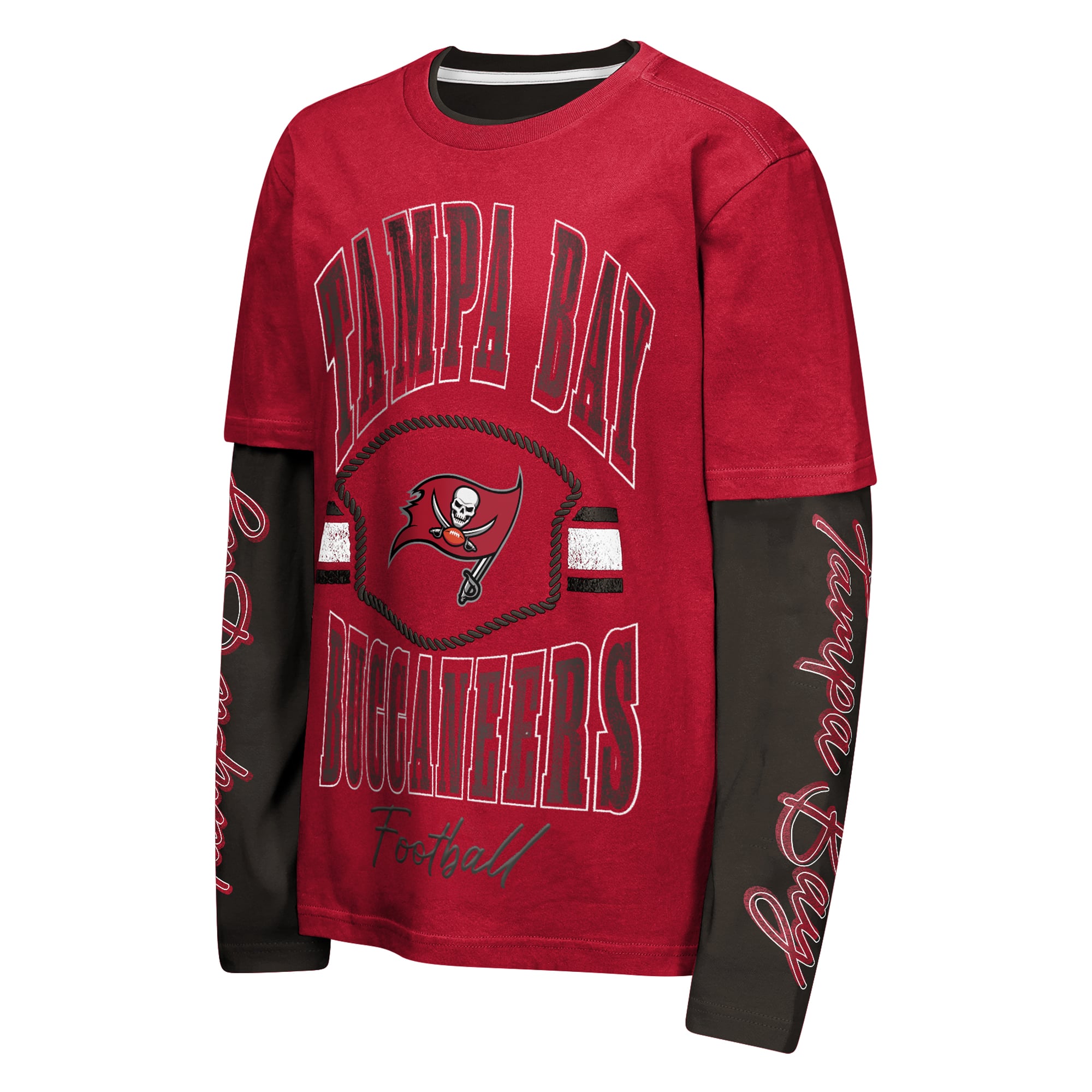 Youth Outerstuff Red Tampa Bay Buccaneers Motion Combo Set