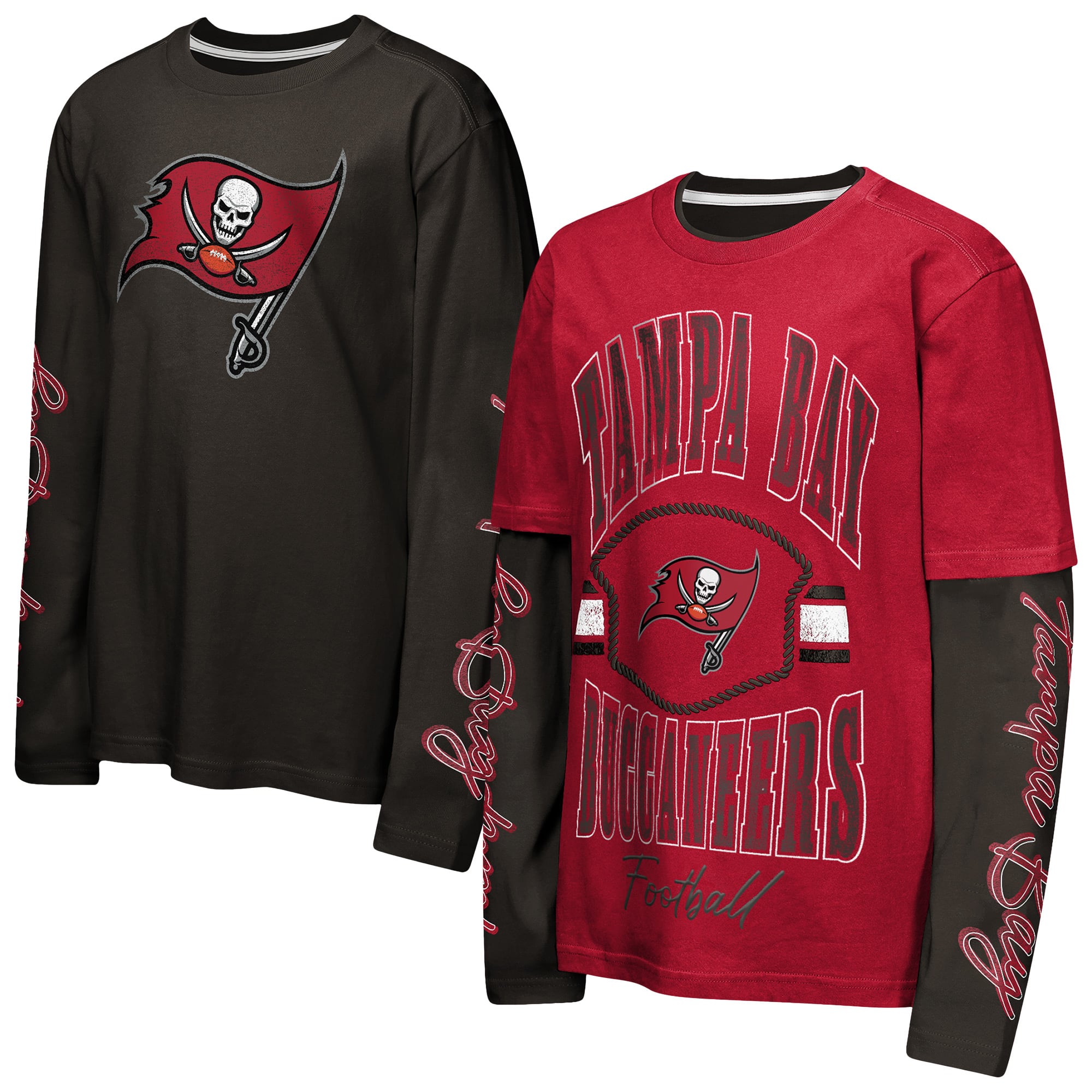 Youth Outerstuff Red Tampa Bay Buccaneers Motion Combo Set